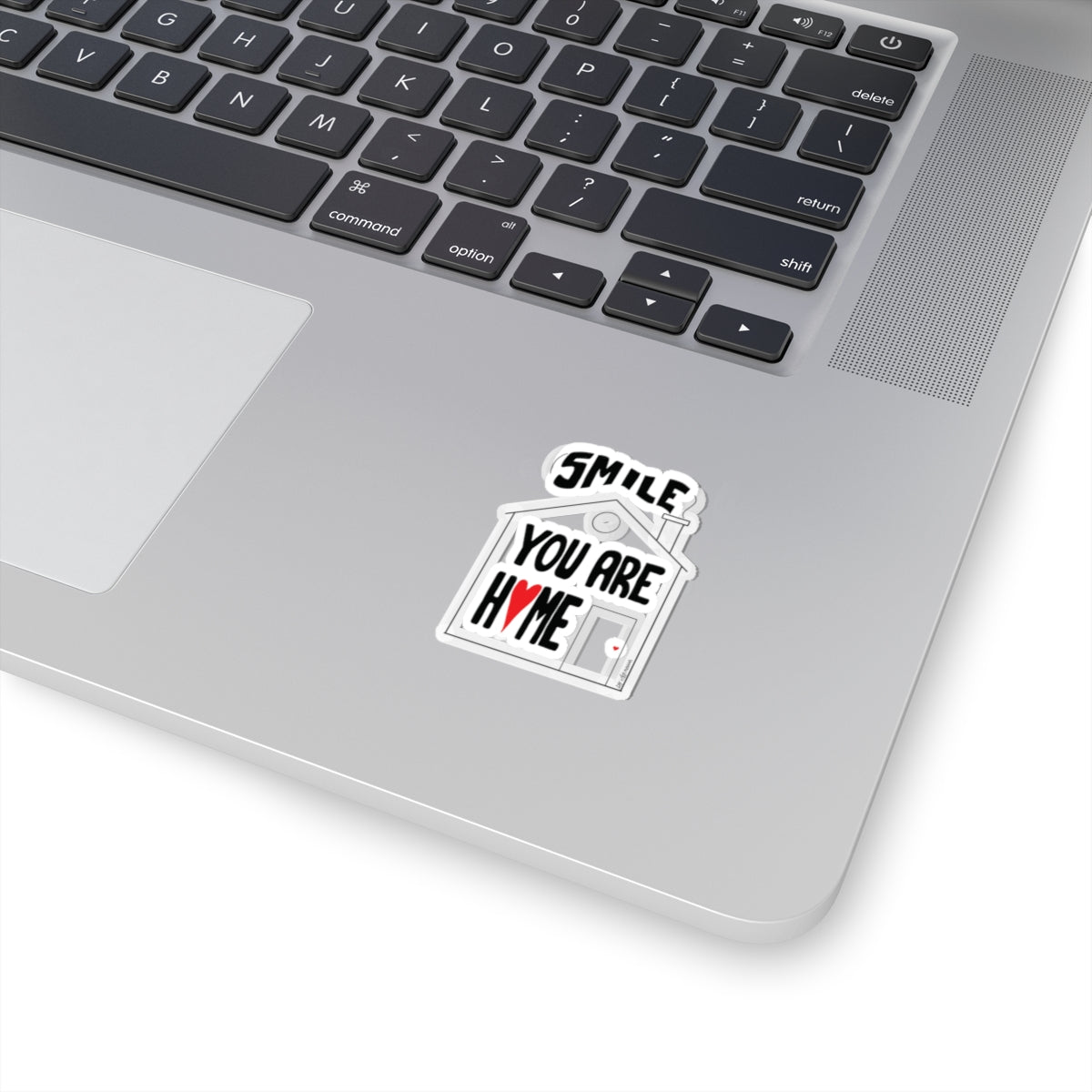 Home Sweet Home Sticker - Cheerful Kiss-Cut Design for Personalization