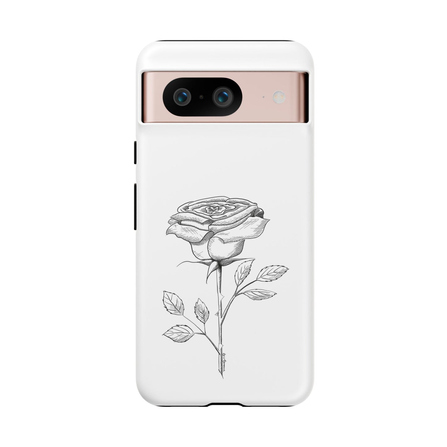 Elegant Floral Phone Case for Google Phones