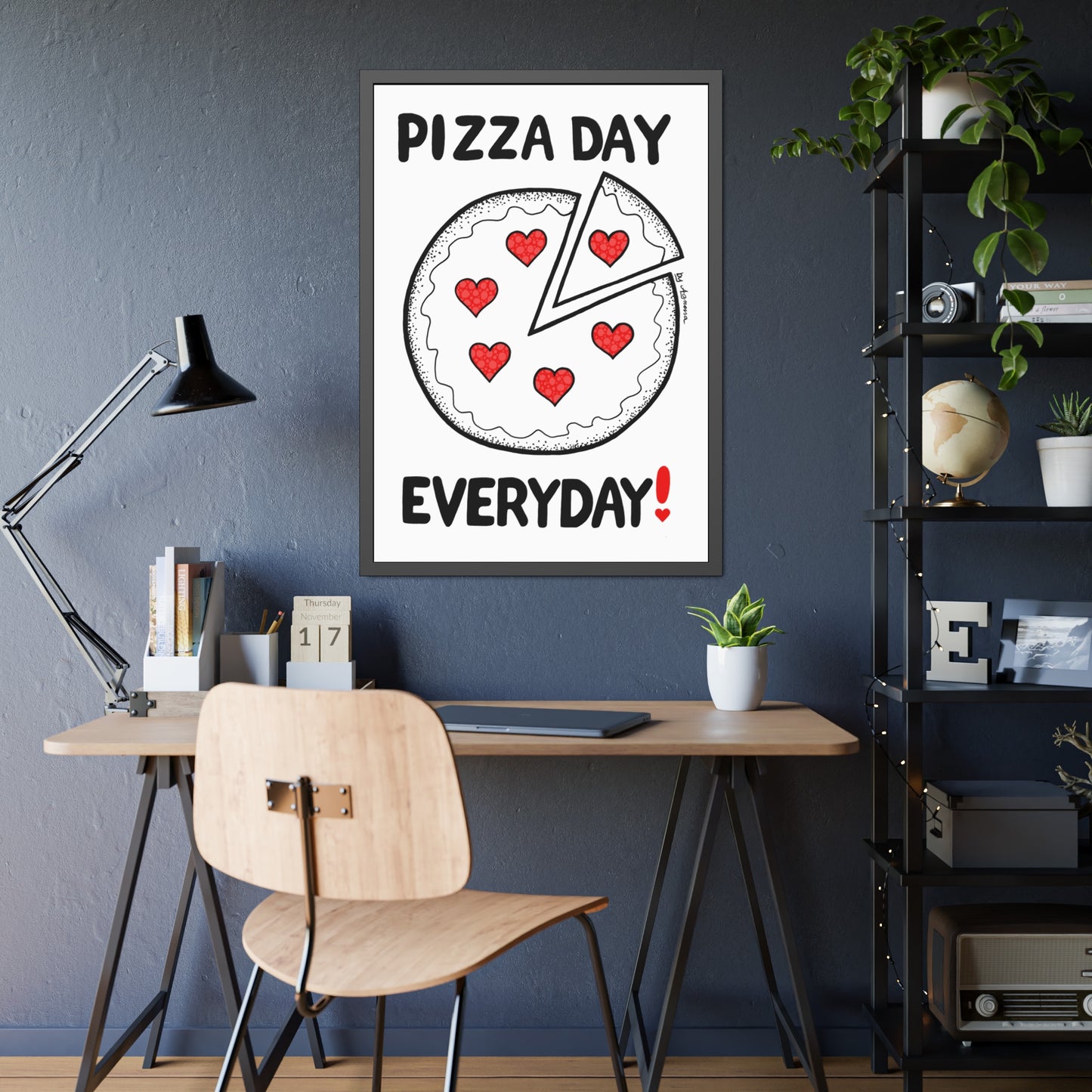 Pizza Lovers Framed Posters