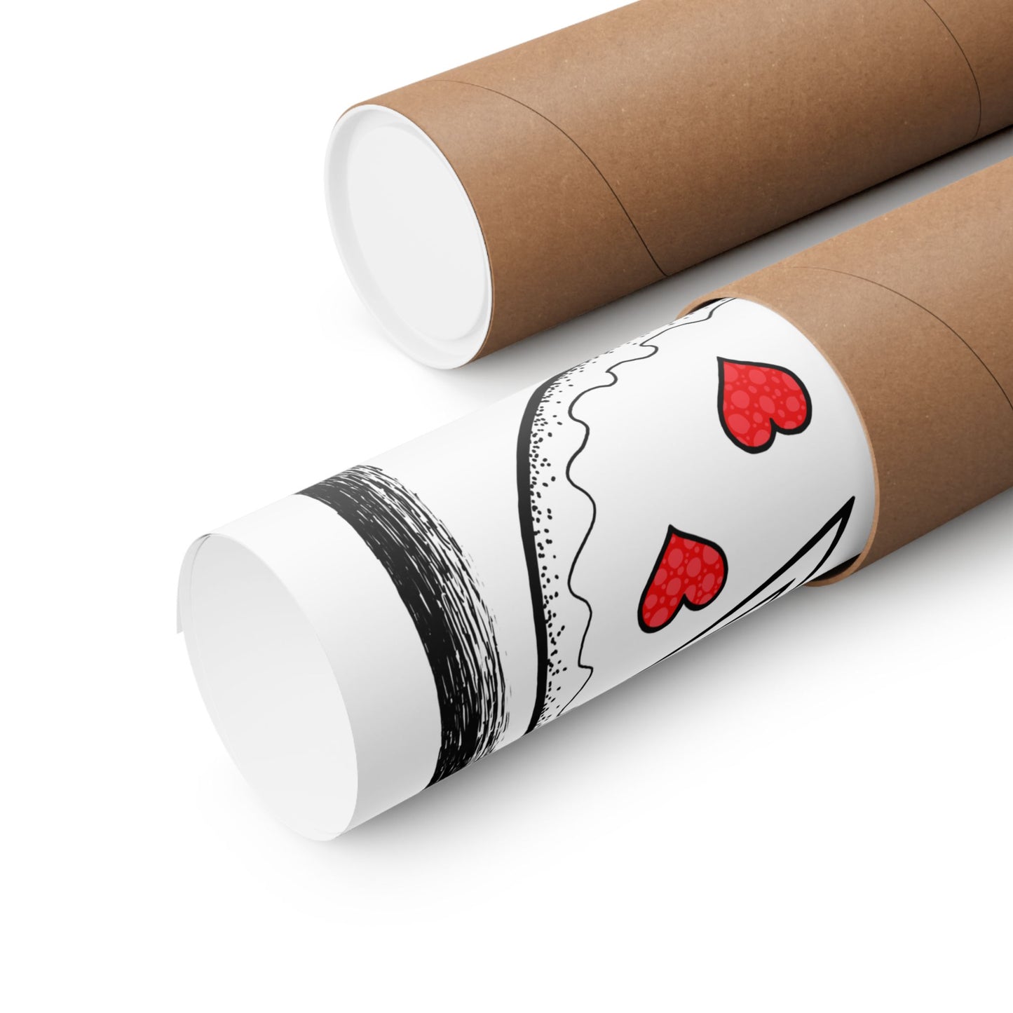 Pizza Art Matte Poster — Unique Vertical Print for Pizzerias & Pizza Lovers