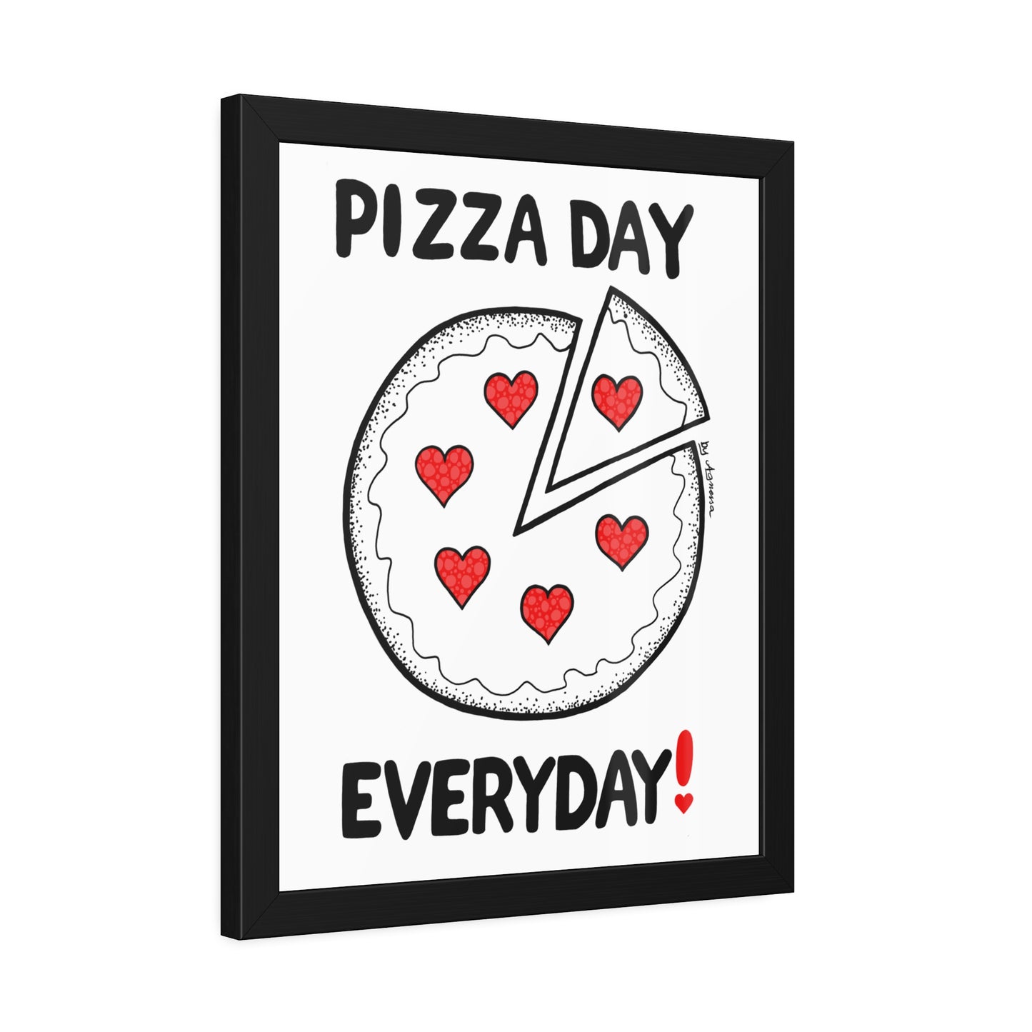 Pizza Lovers Framed Posters