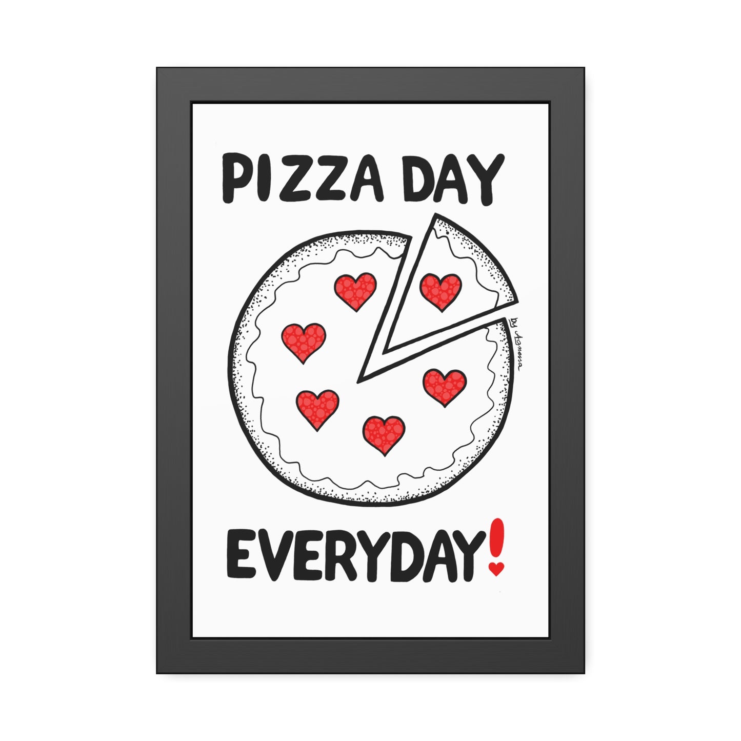 Pizza Lovers Framed Posters