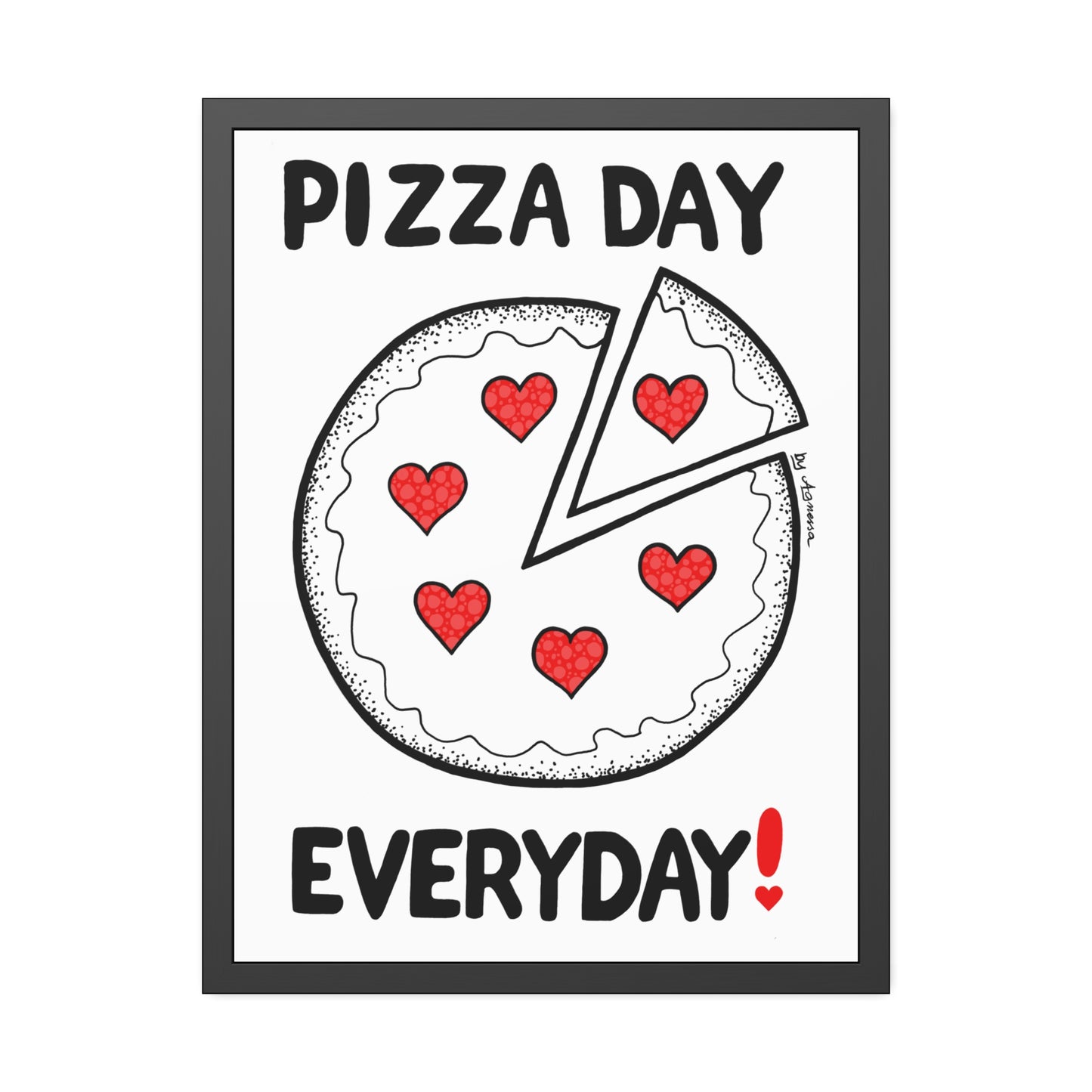 Pizza Lovers Framed Posters