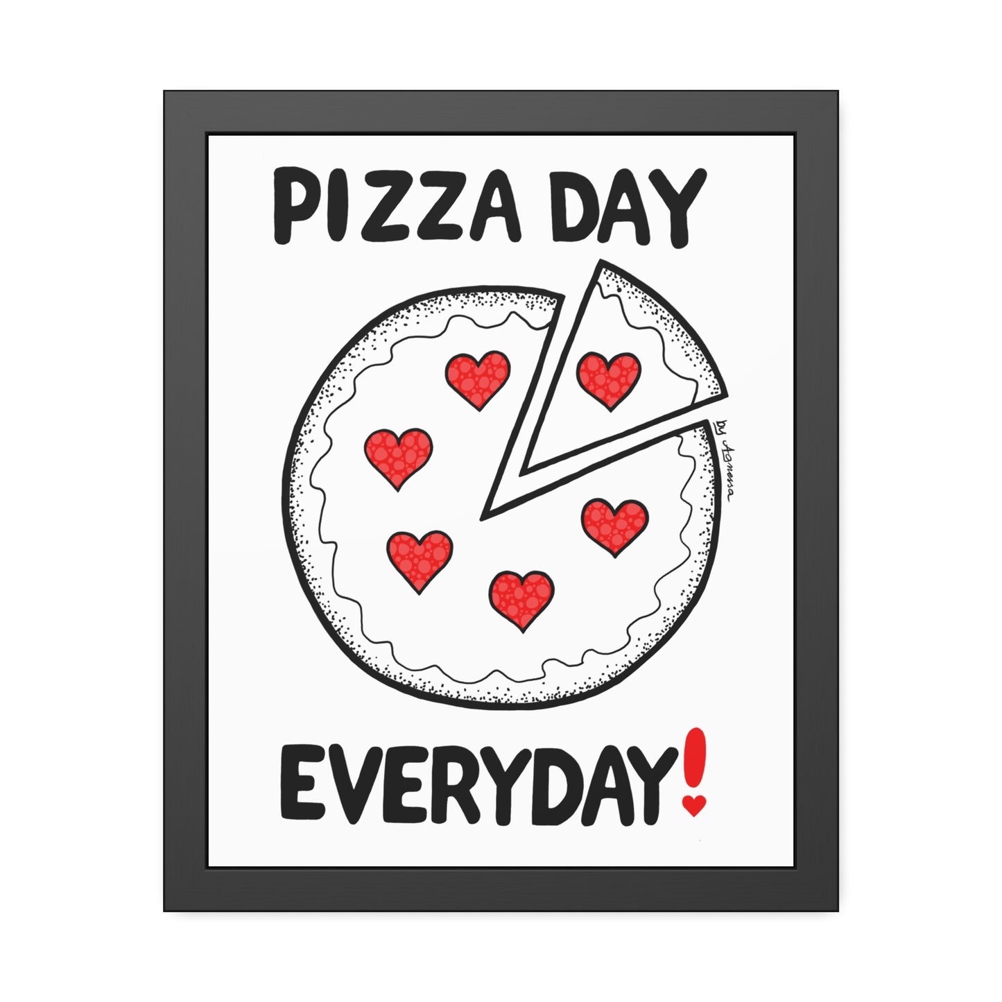 Pizza Lovers Framed Posters