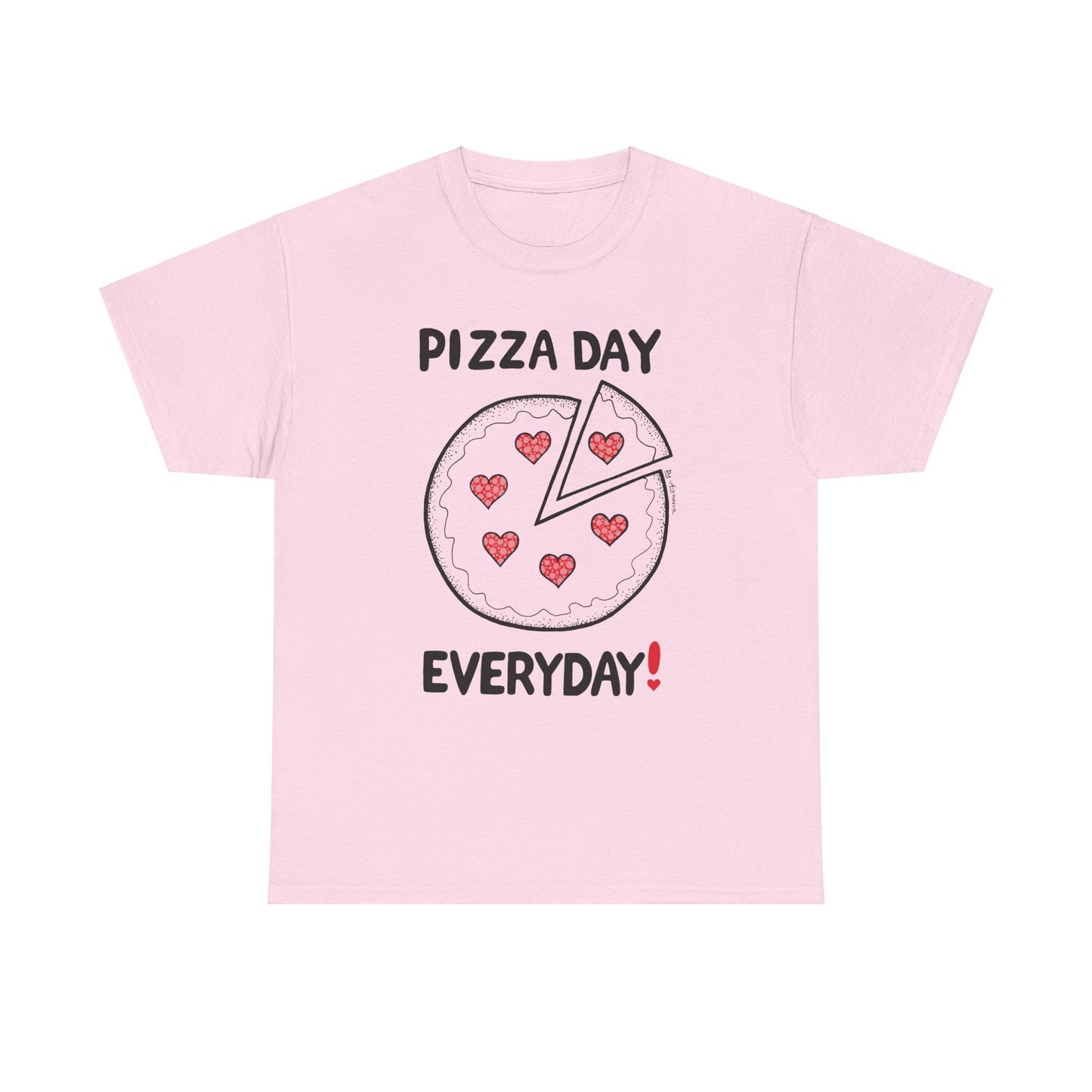 Pizza Day Everyday Unisex Heavy Cotton Tee