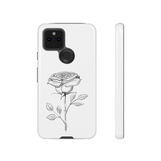 Elegant Floral Phone Case for Google Phones