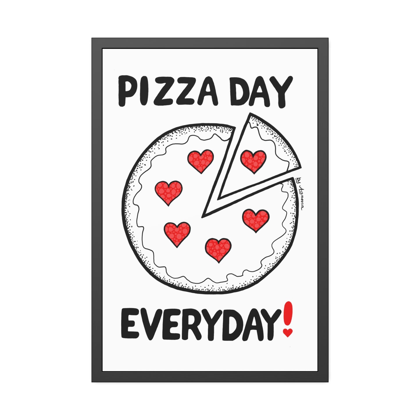 Pizza Lovers Framed Posters