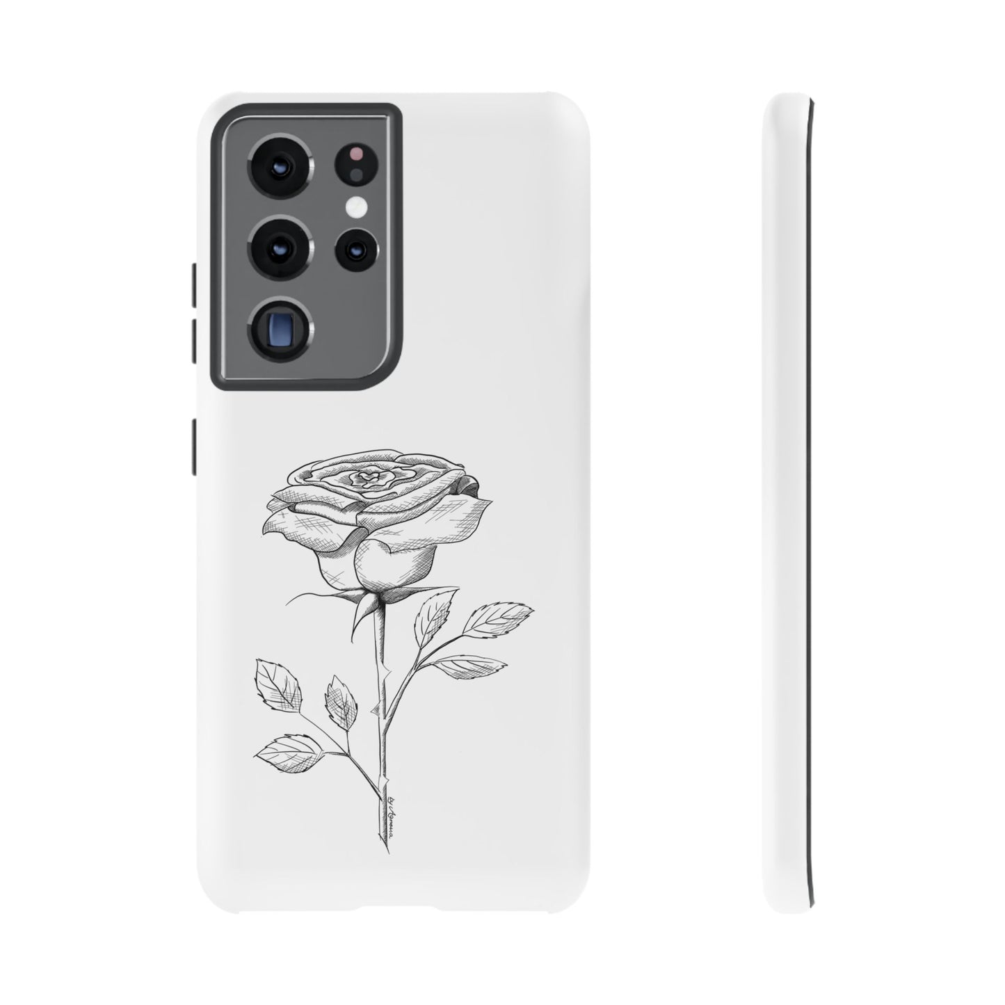 Stylish Rose Phone Case for Samsung