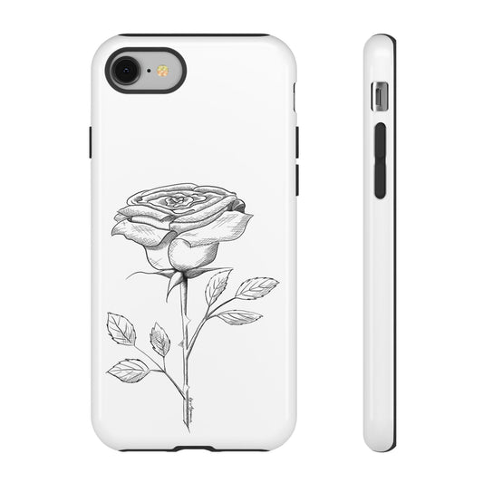 Rose Design Iphone Case