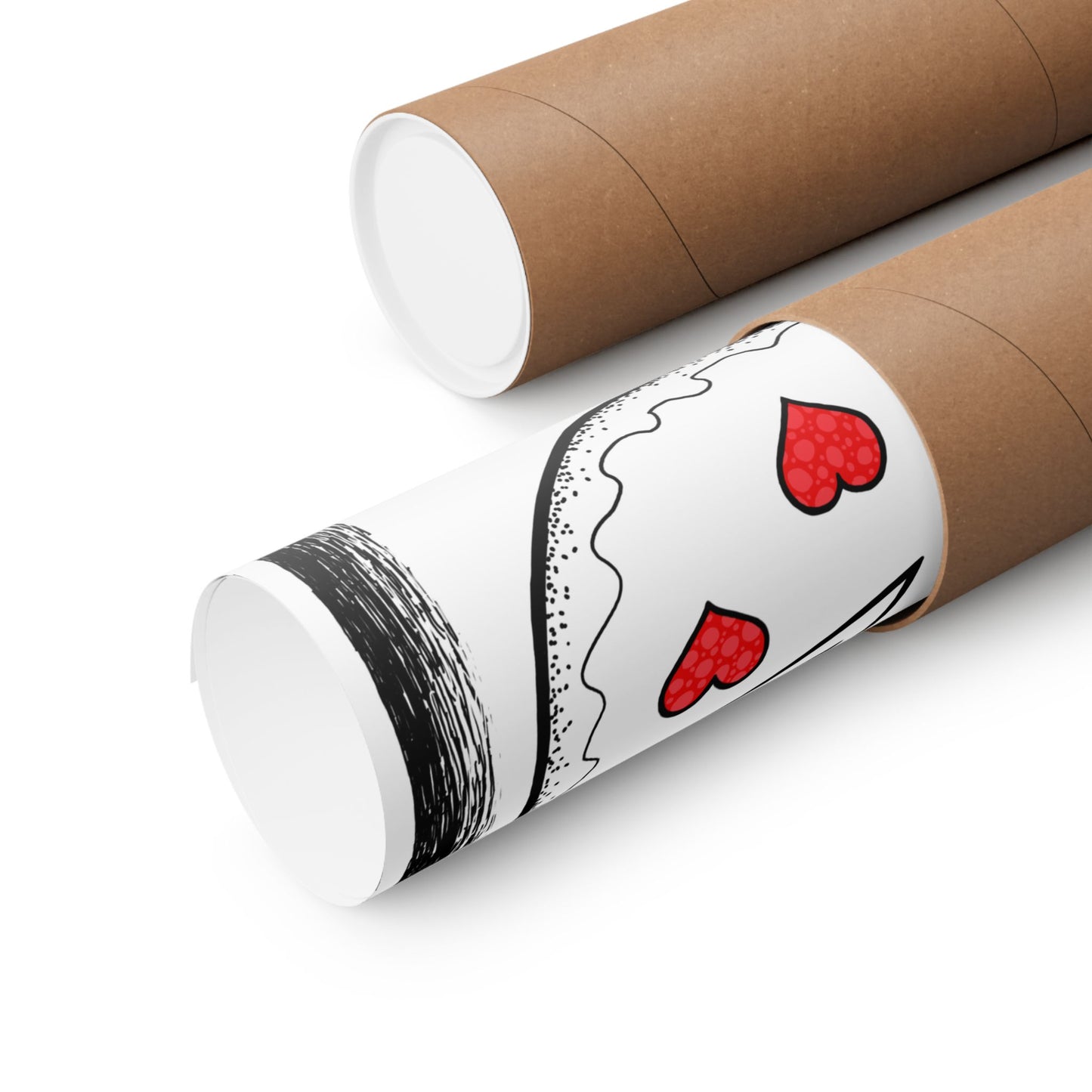 Pizza Art Matte Poster — Unique Vertical Print for Pizzerias & Pizza Lovers