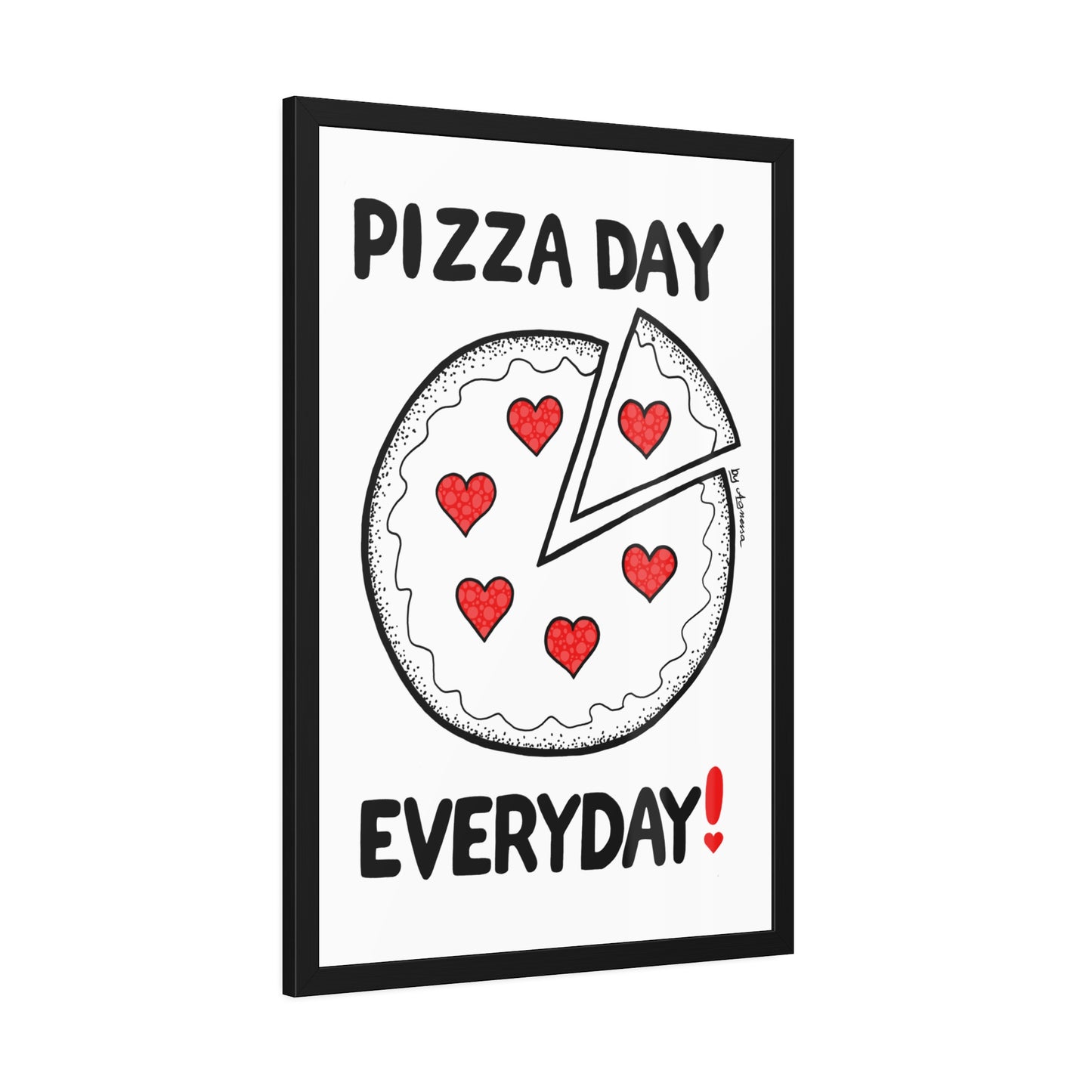 Pizza Lovers Framed Posters