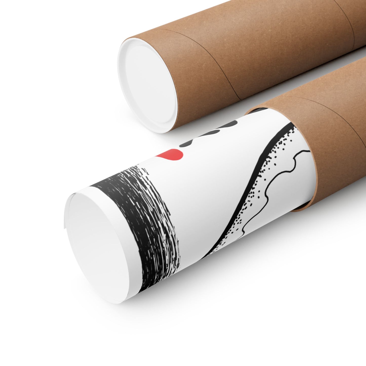 Pizza Art Matte Poster — Unique Vertical Print for Pizzerias & Pizza Lovers