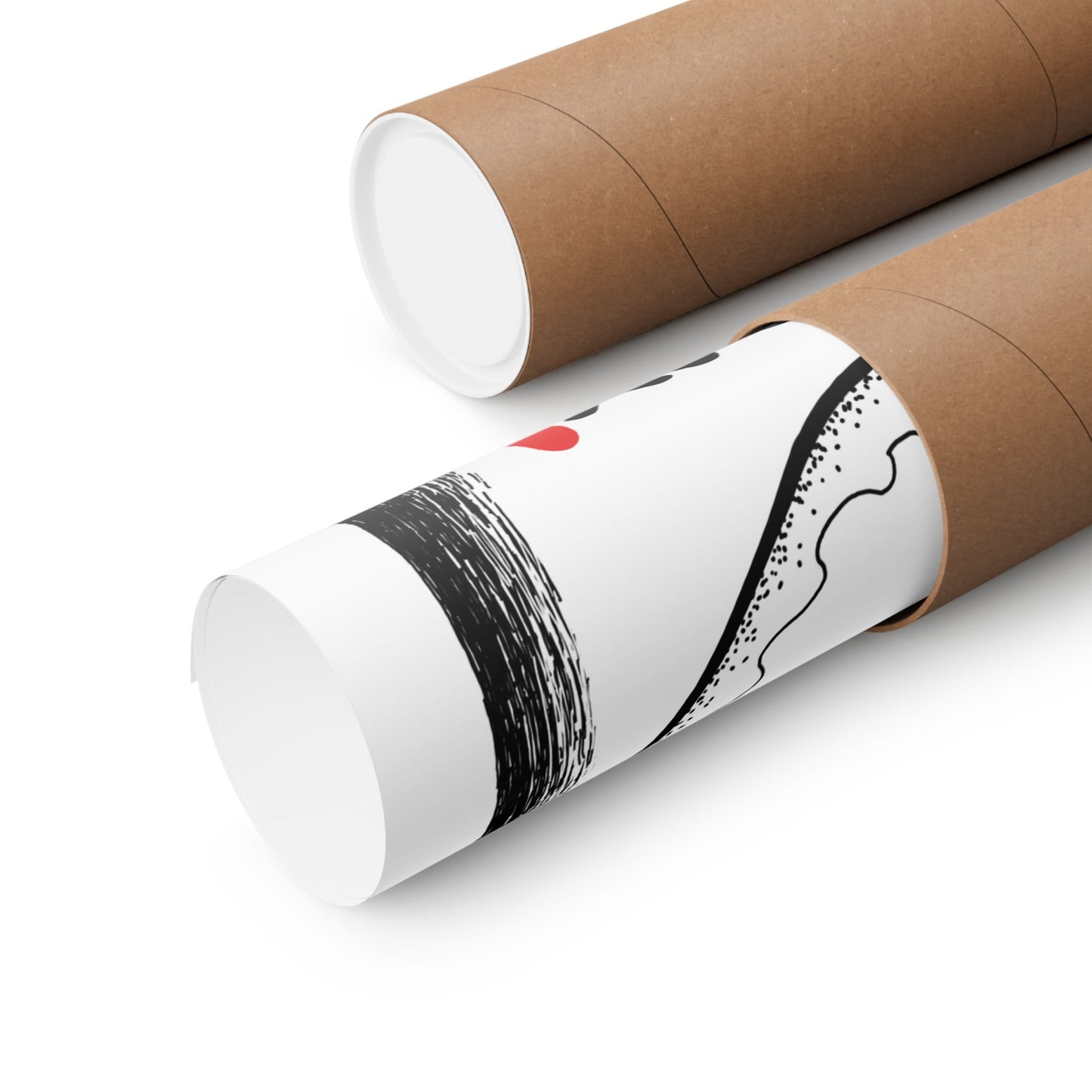 Pizza Art Matte Poster — Unique Vertical Print for Pizzerias & Pizza Lovers