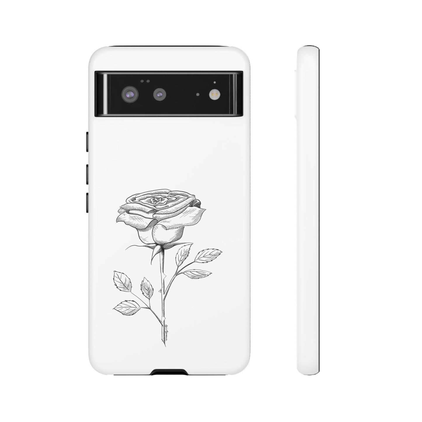 Elegant Floral Phone Case for Google Phones