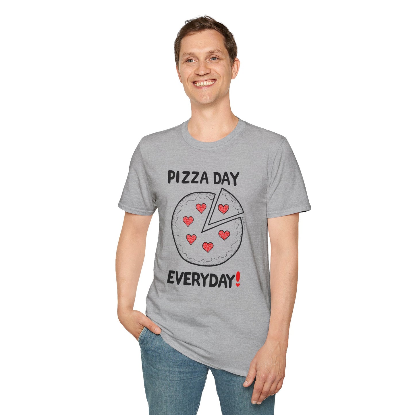 Everyday Pizza Day T-Shirt — Funny Pizza Lovers Tee