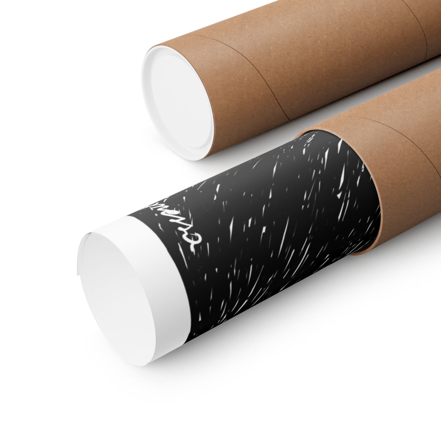 Matte Vertical Poster — "People Always" Original Art Poster (No AI)