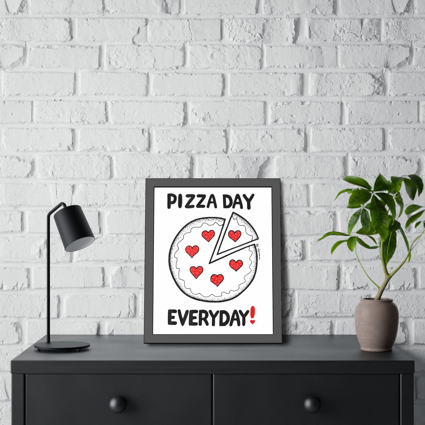 Pizza Lovers Framed Posters