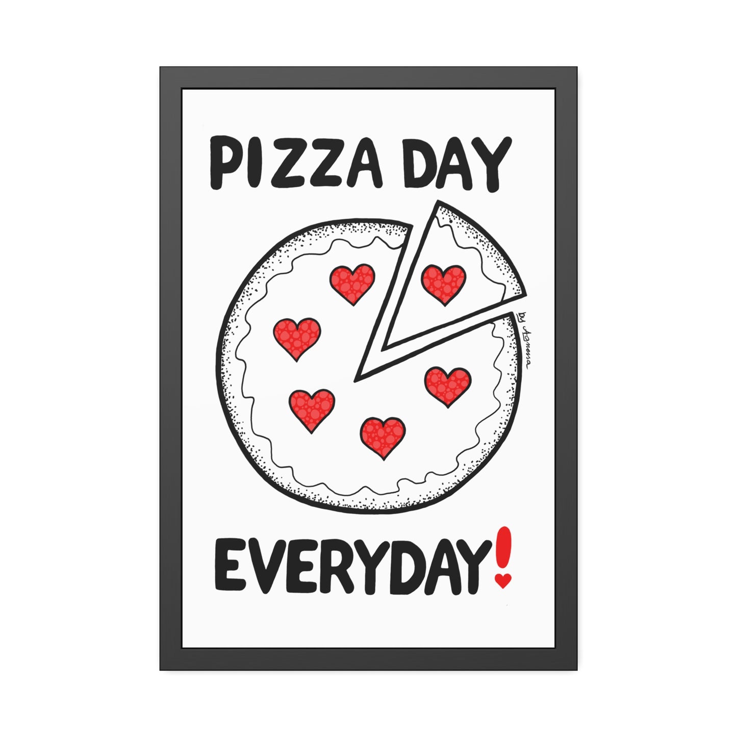 Pizza Lovers Framed Posters