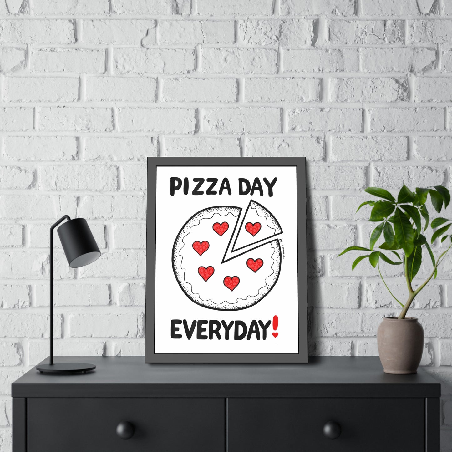 Pizza Lovers Framed Posters