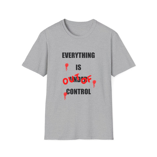 Out of Control Rebel Graphic T-Shirt — Original & Unique Statement Tee