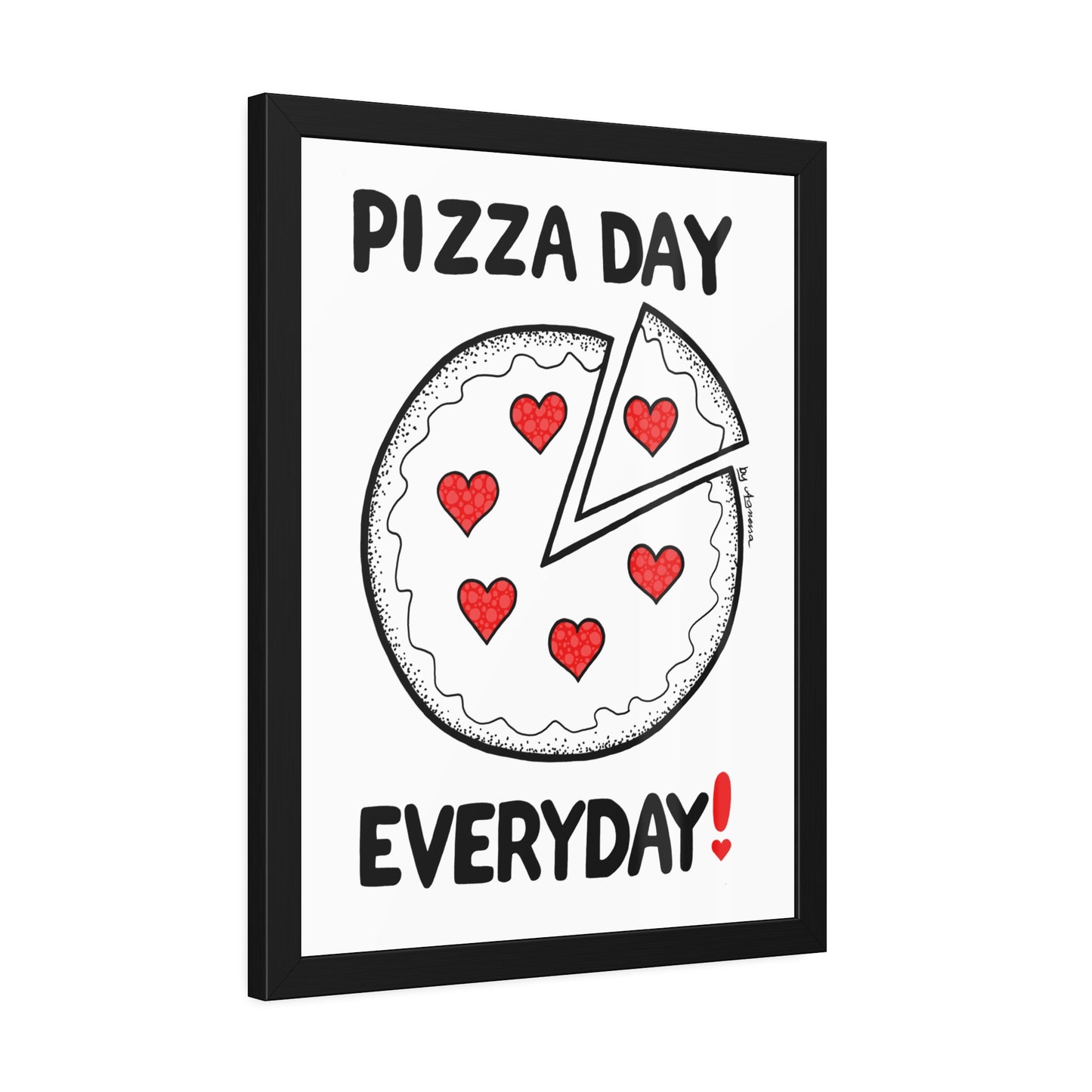 Pizza Lovers Framed Posters