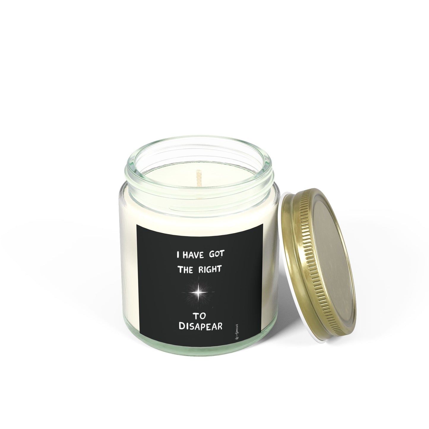 Scented Candle – 'I Have Got The Right to Disappear'