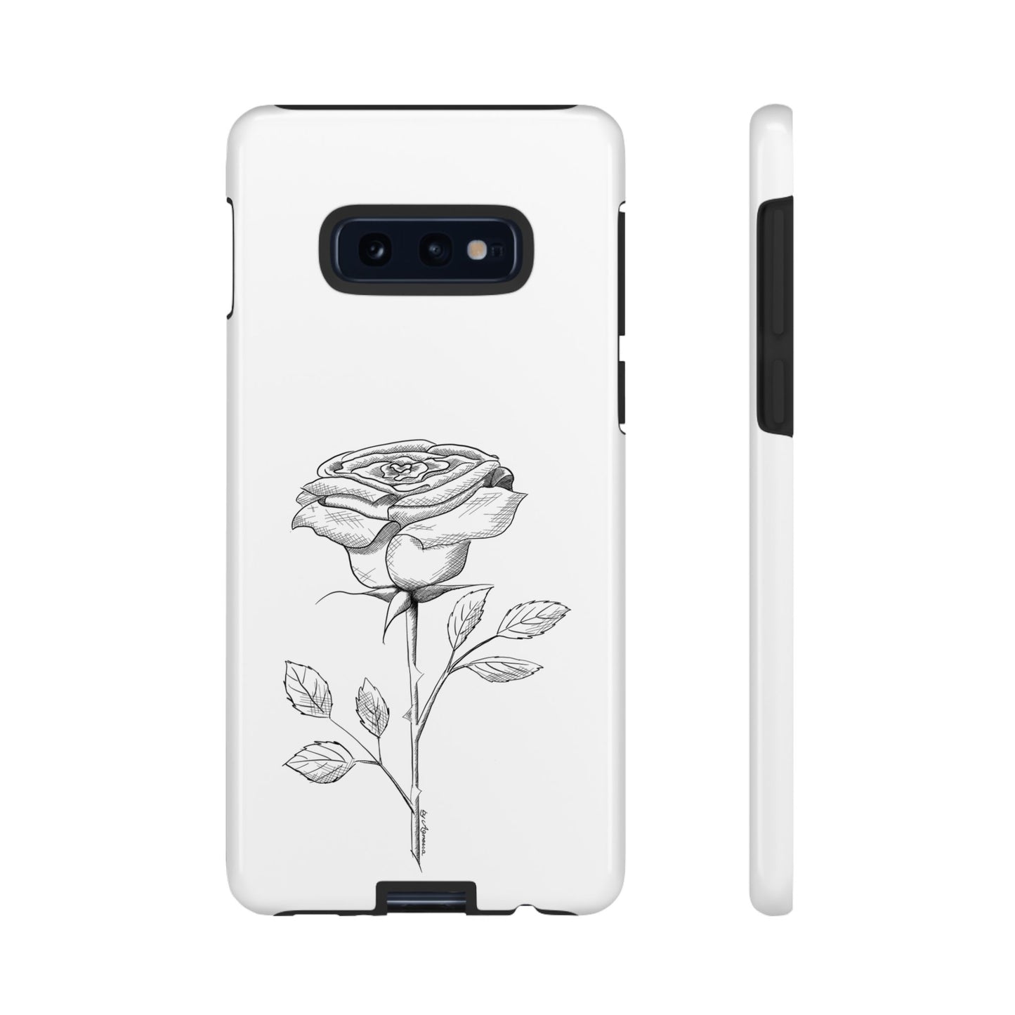 Stylish Rose Phone Case for Samsung