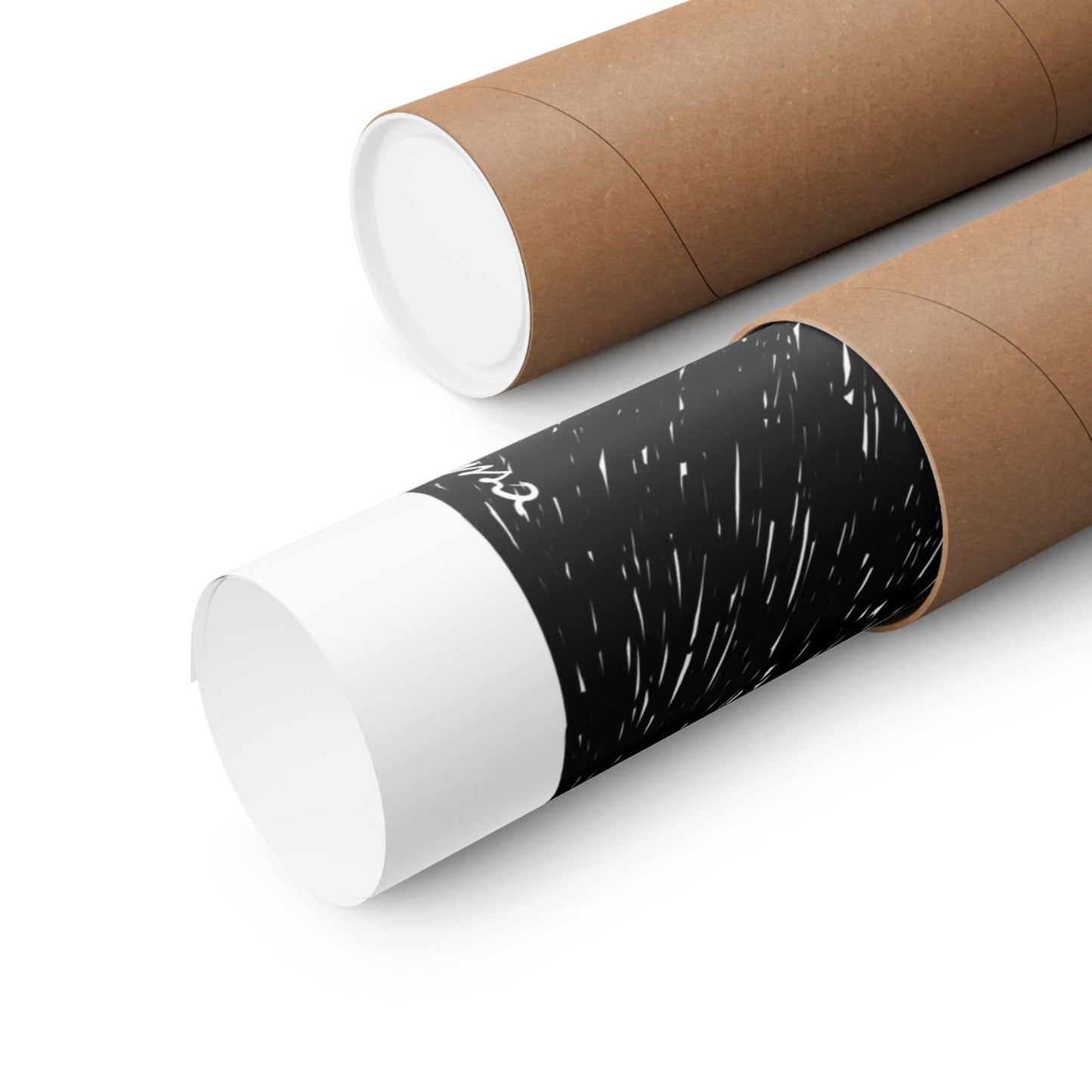 Matte Vertical Poster — "People Always" Original Art Poster (No AI)