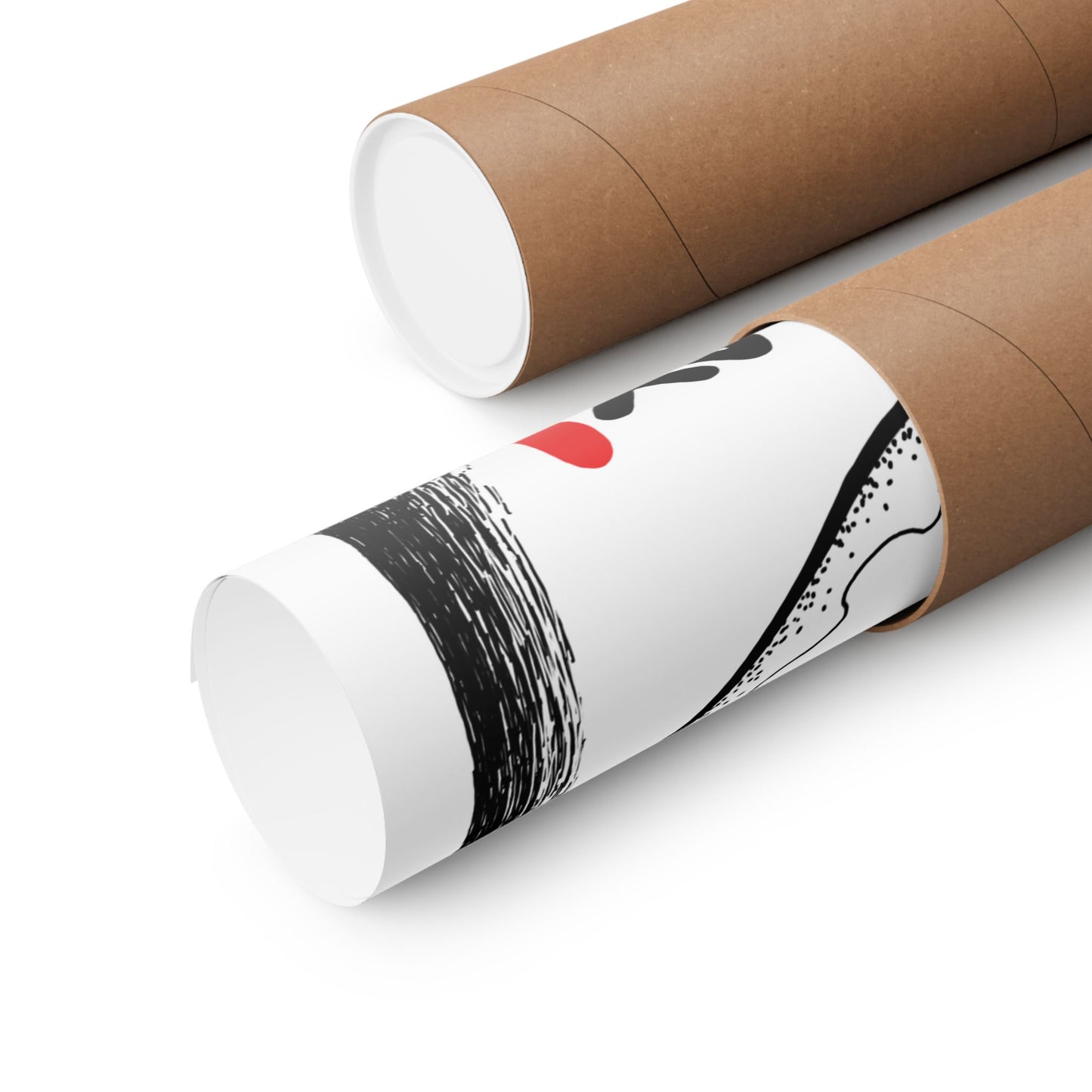 Pizza Art Matte Poster — Unique Vertical Print for Pizzerias & Pizza Lovers