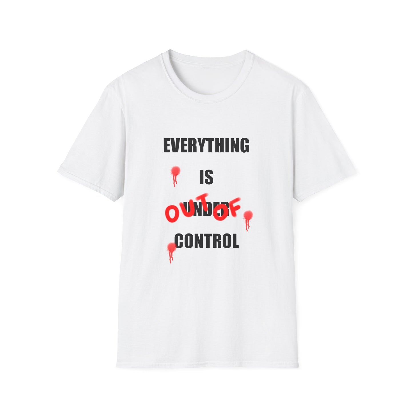 Out of Control Rebel Graphic T-Shirt — Original & Unique Statement Tee