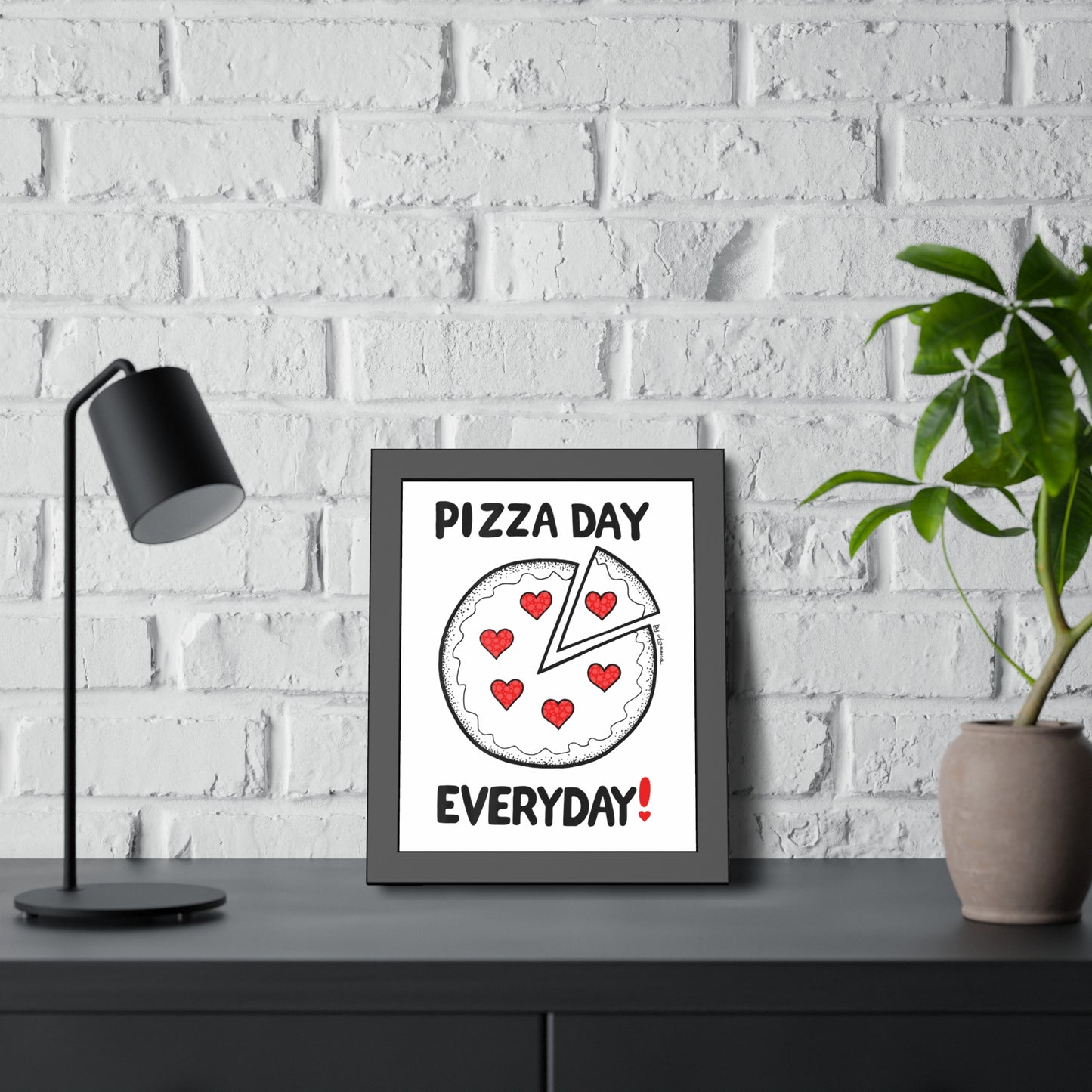 Pizza Lovers Framed Posters