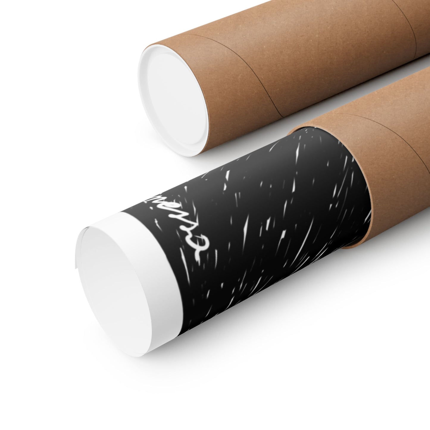 Matte Vertical Poster — "People Always" Original Art Poster (No AI)