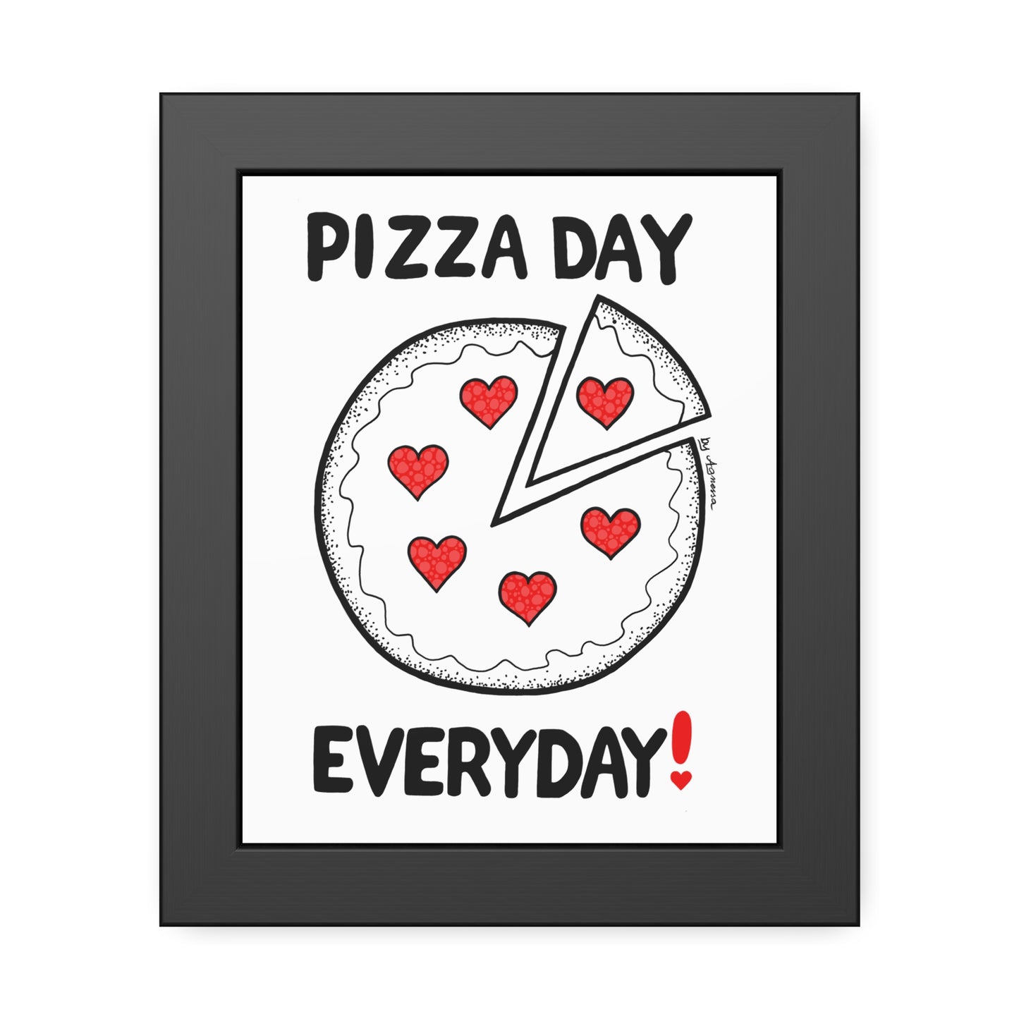 Pizza Lovers Framed Posters