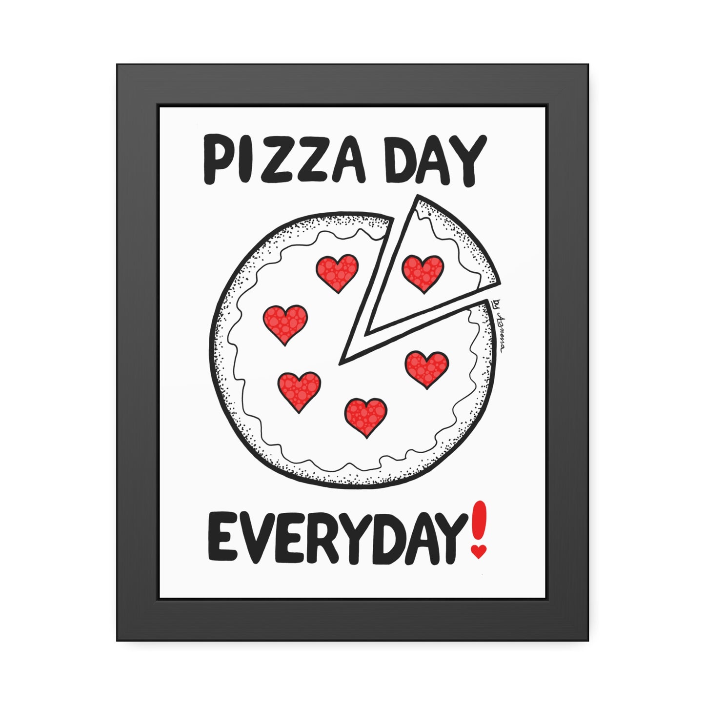 Pizza Lovers Framed Posters