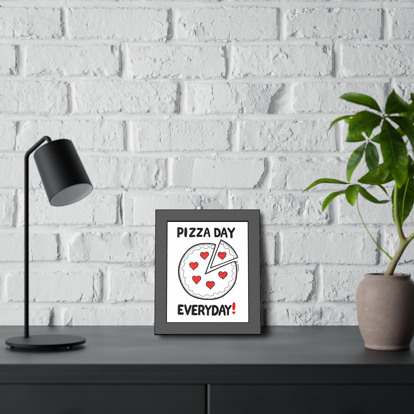 Pizza Lovers Framed Posters