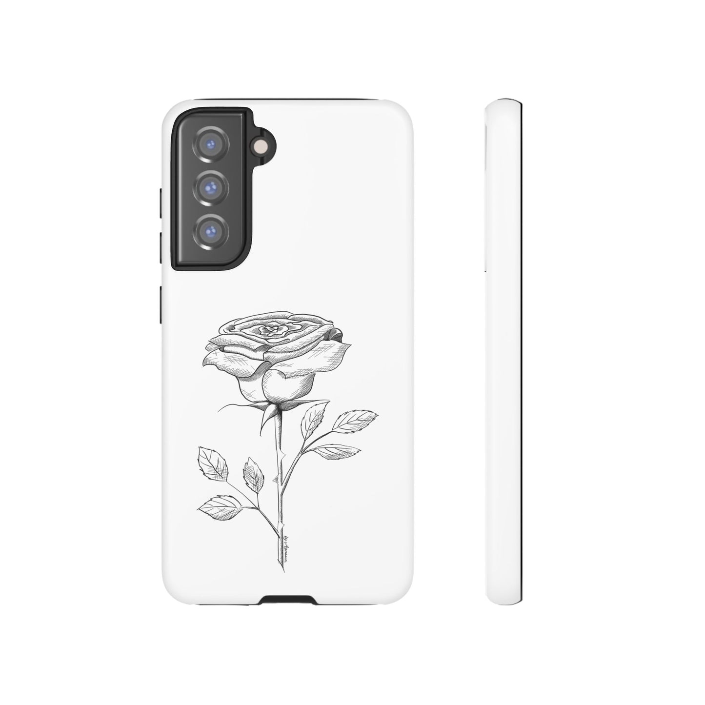 Stylish Rose Phone Case for Samsung