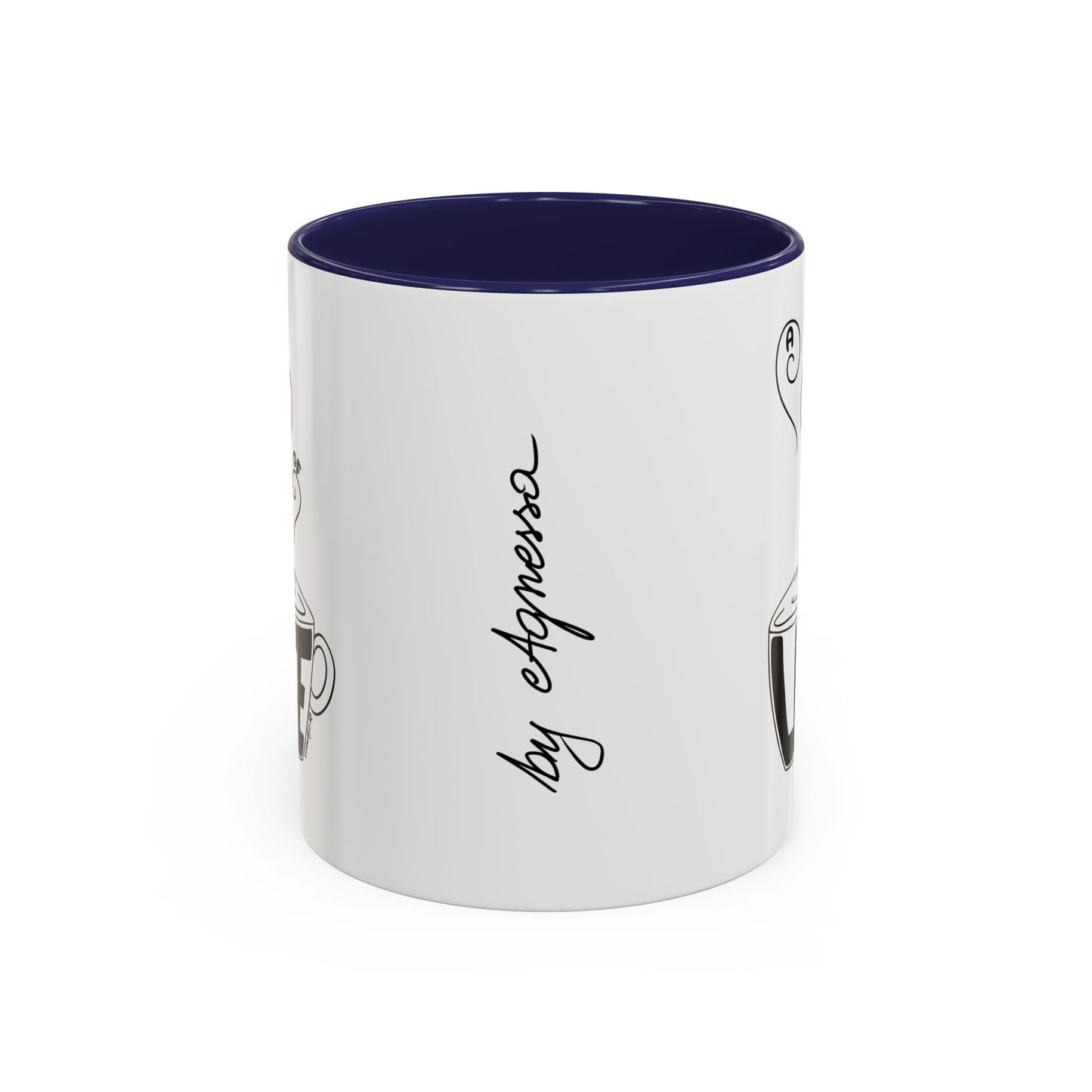 Inspirational Accent Coffee Mug – Enjoy a Sip of Life | 11 oz & 15 oz