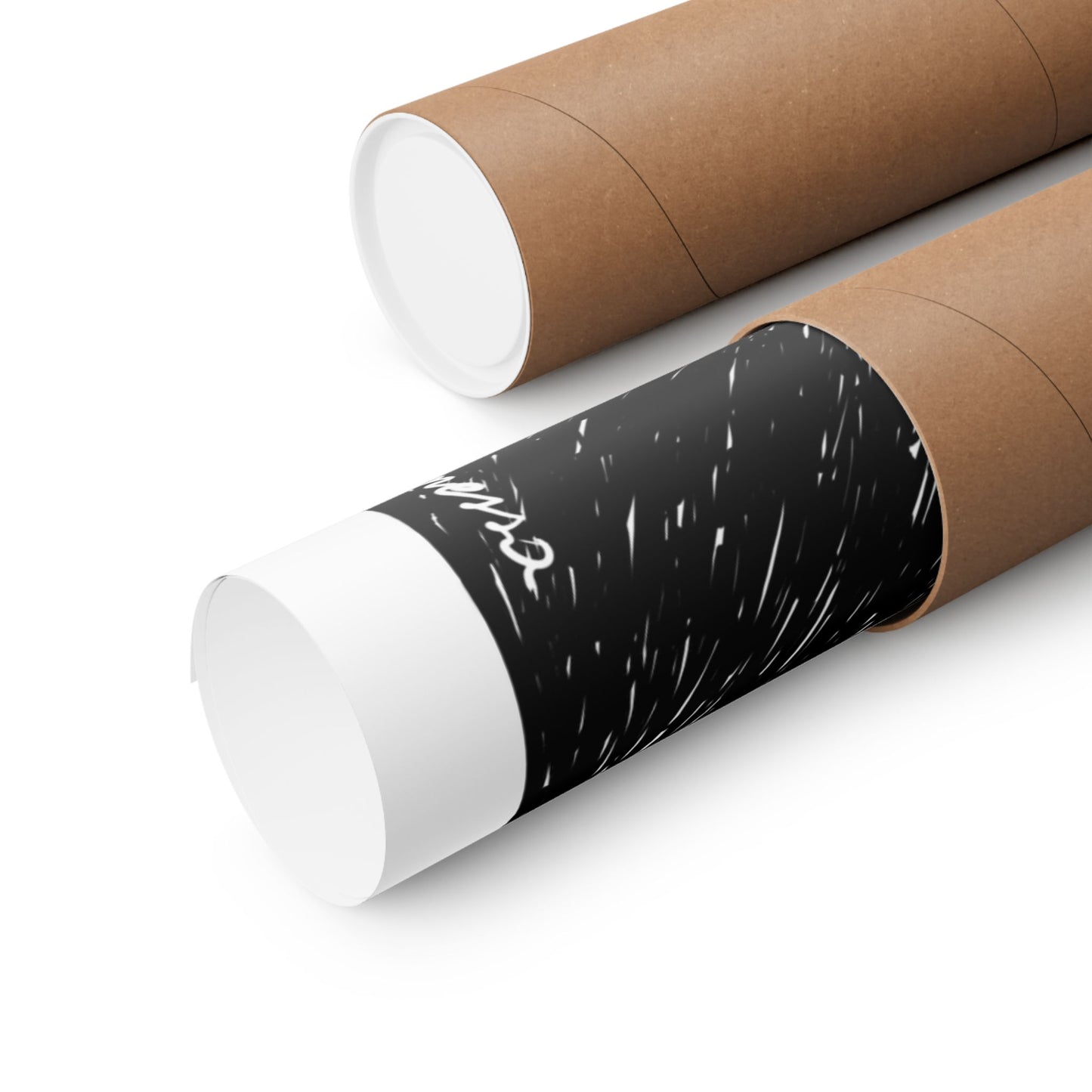 Matte Vertical Poster — "People Always" Original Art Poster (No AI)