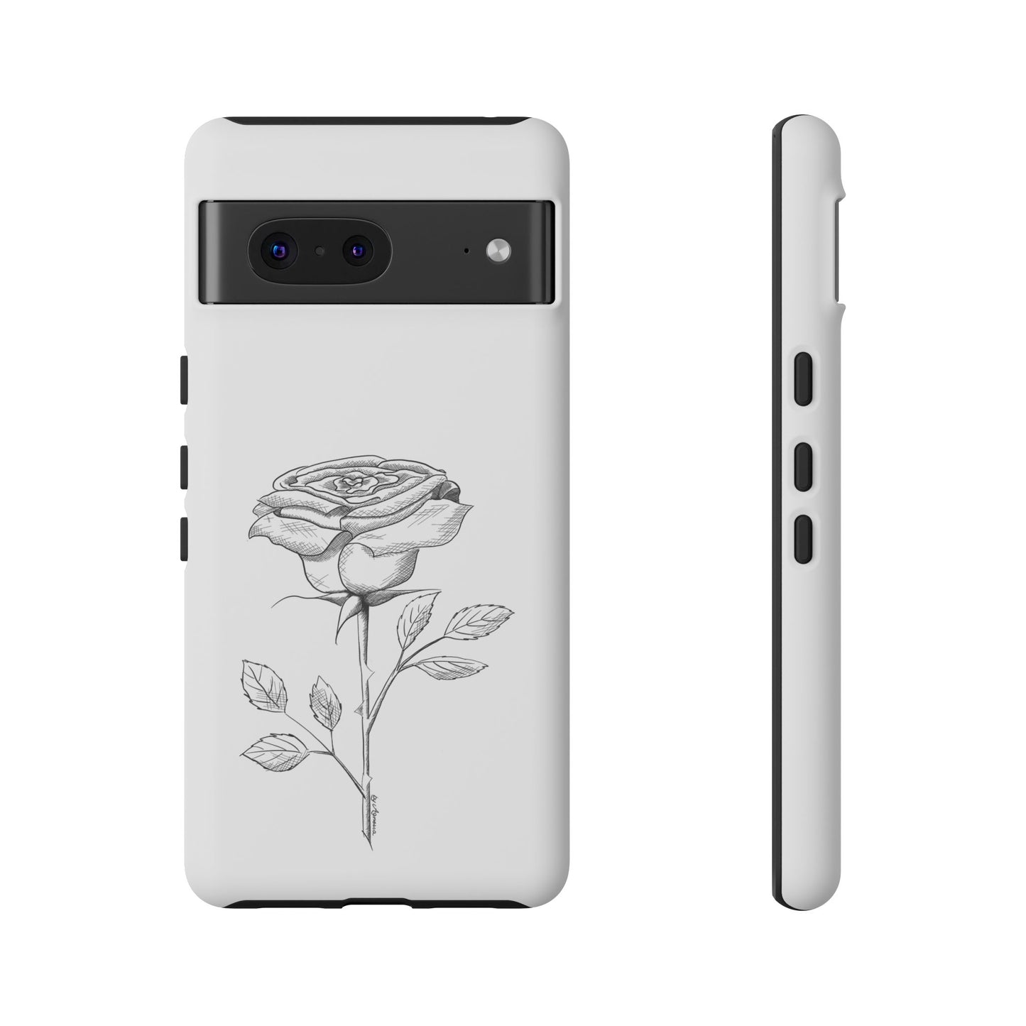 Elegant Floral Phone Case for Google Phones