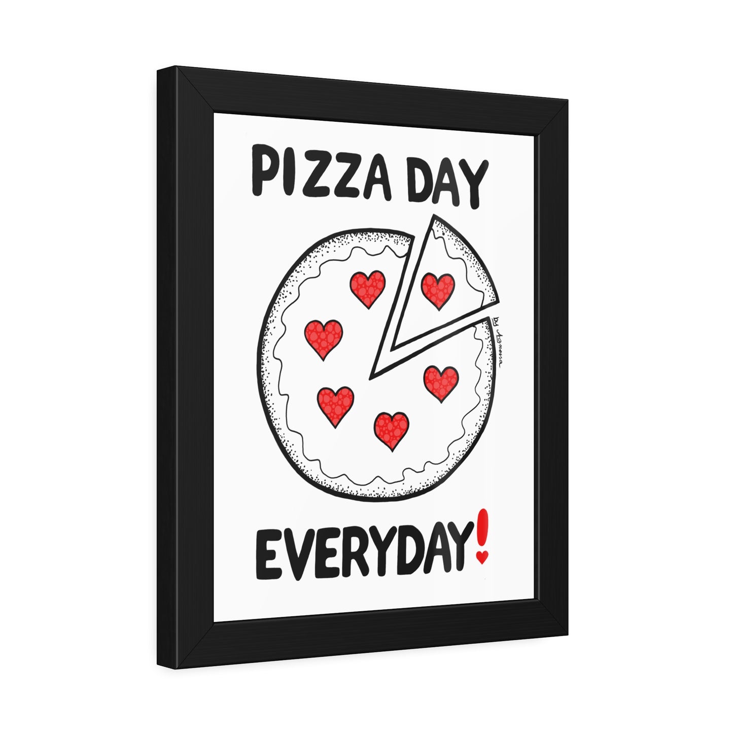 Pizza Lovers Framed Posters