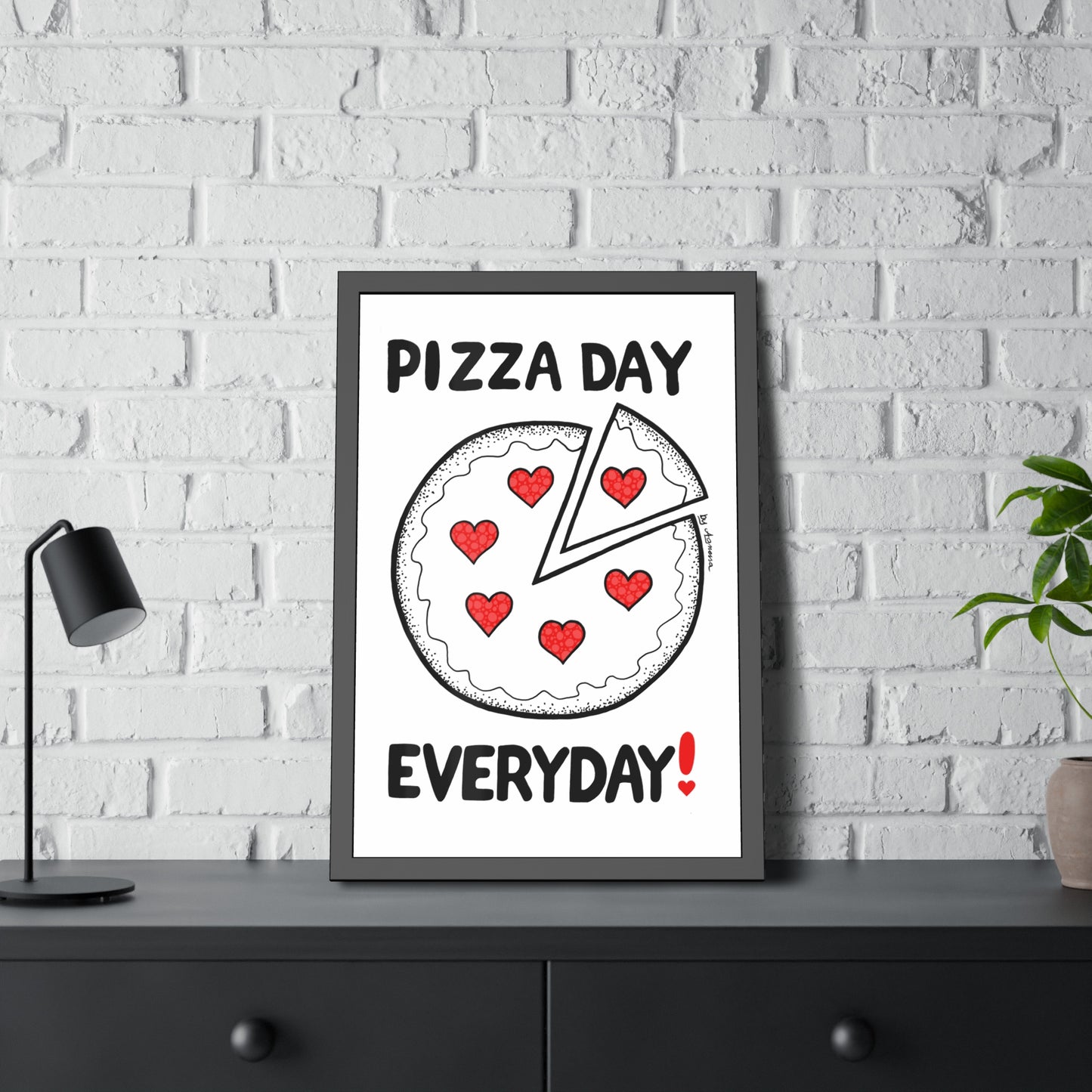 Pizza Lovers Framed Posters