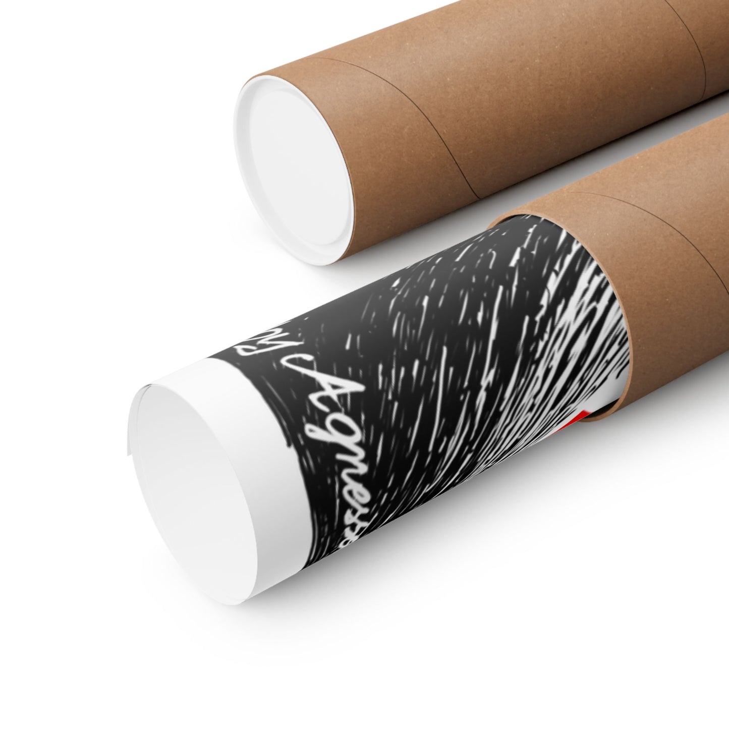 Pizza Art Matte Poster — Unique Vertical Print for Pizzerias & Pizza Lovers