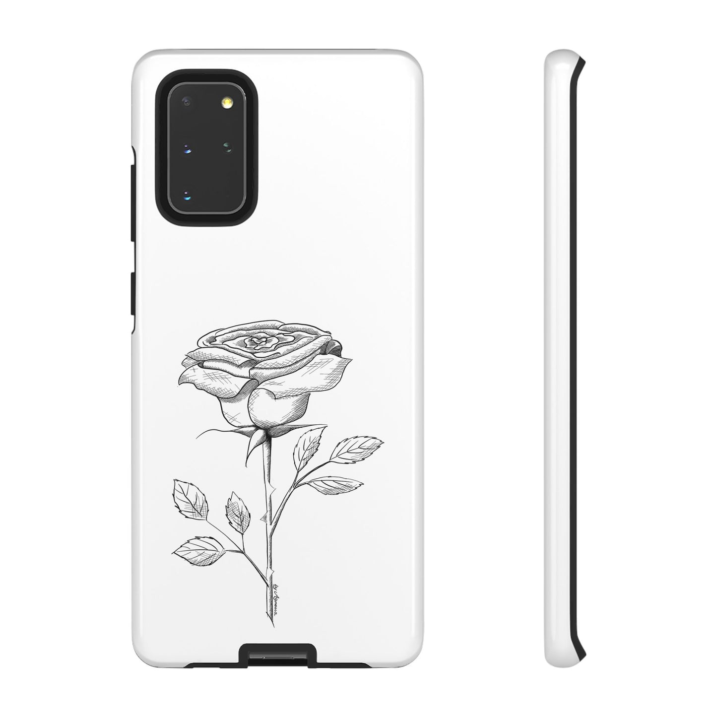 Stylish Rose Phone Case for Samsung