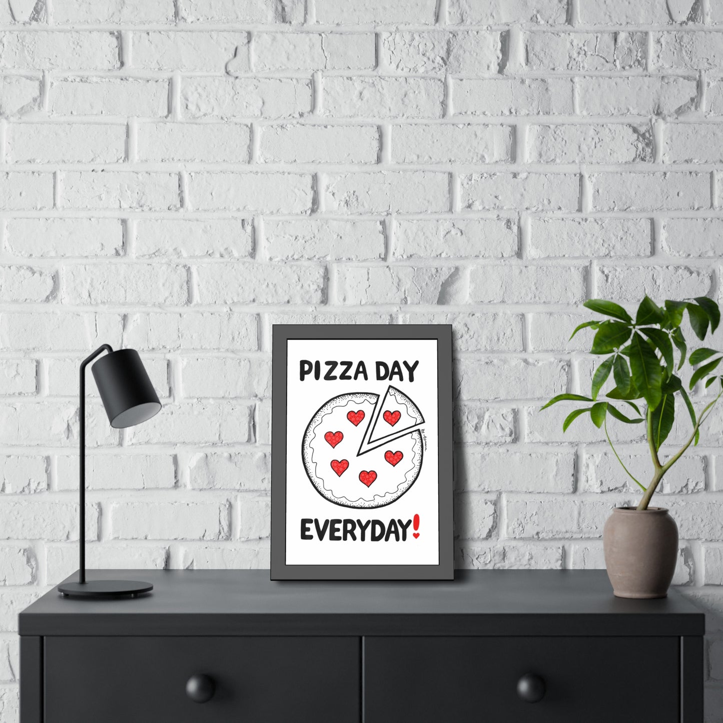 Pizza Lovers Framed Posters