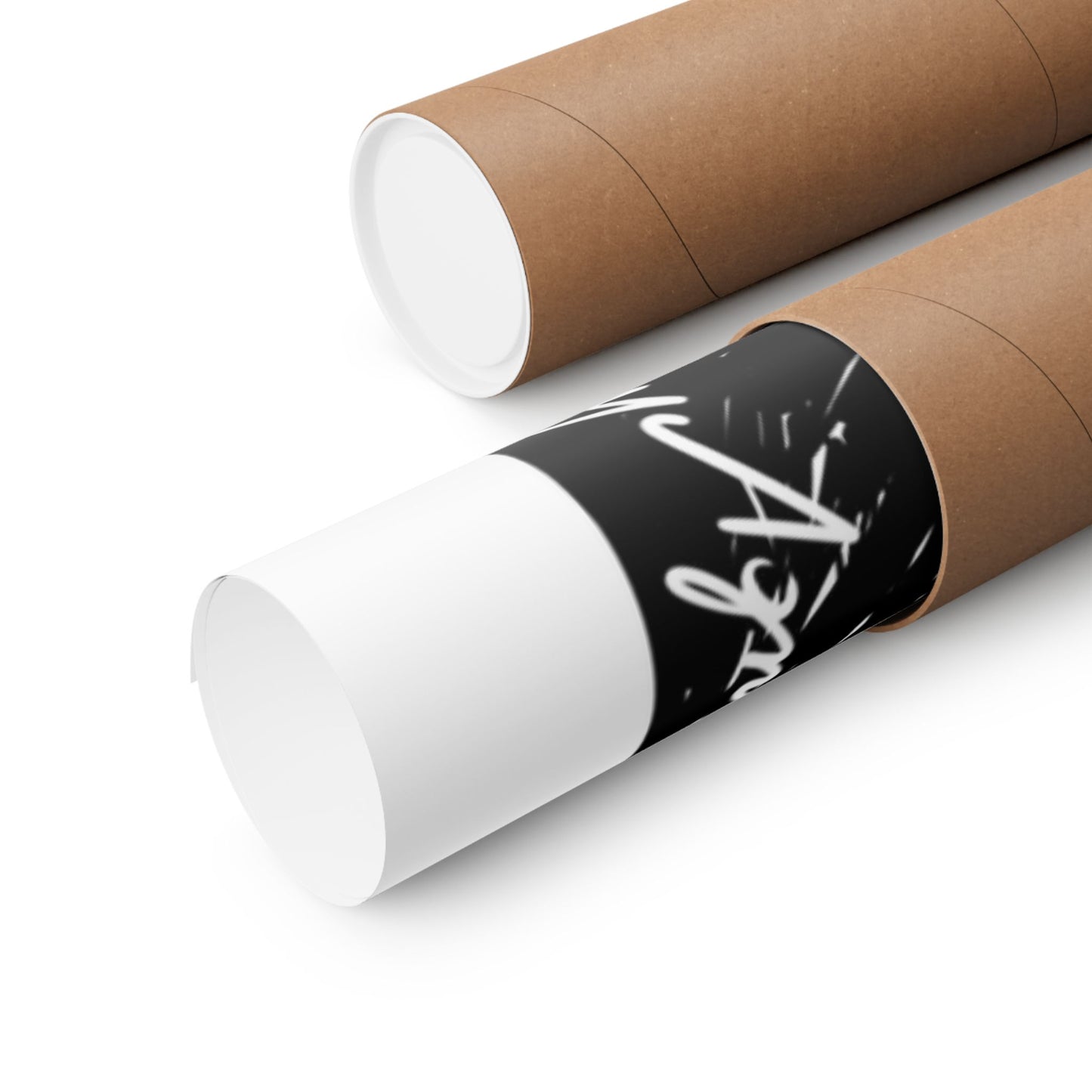 Matte Vertical Poster — "People Always" Original Art Poster (No AI)