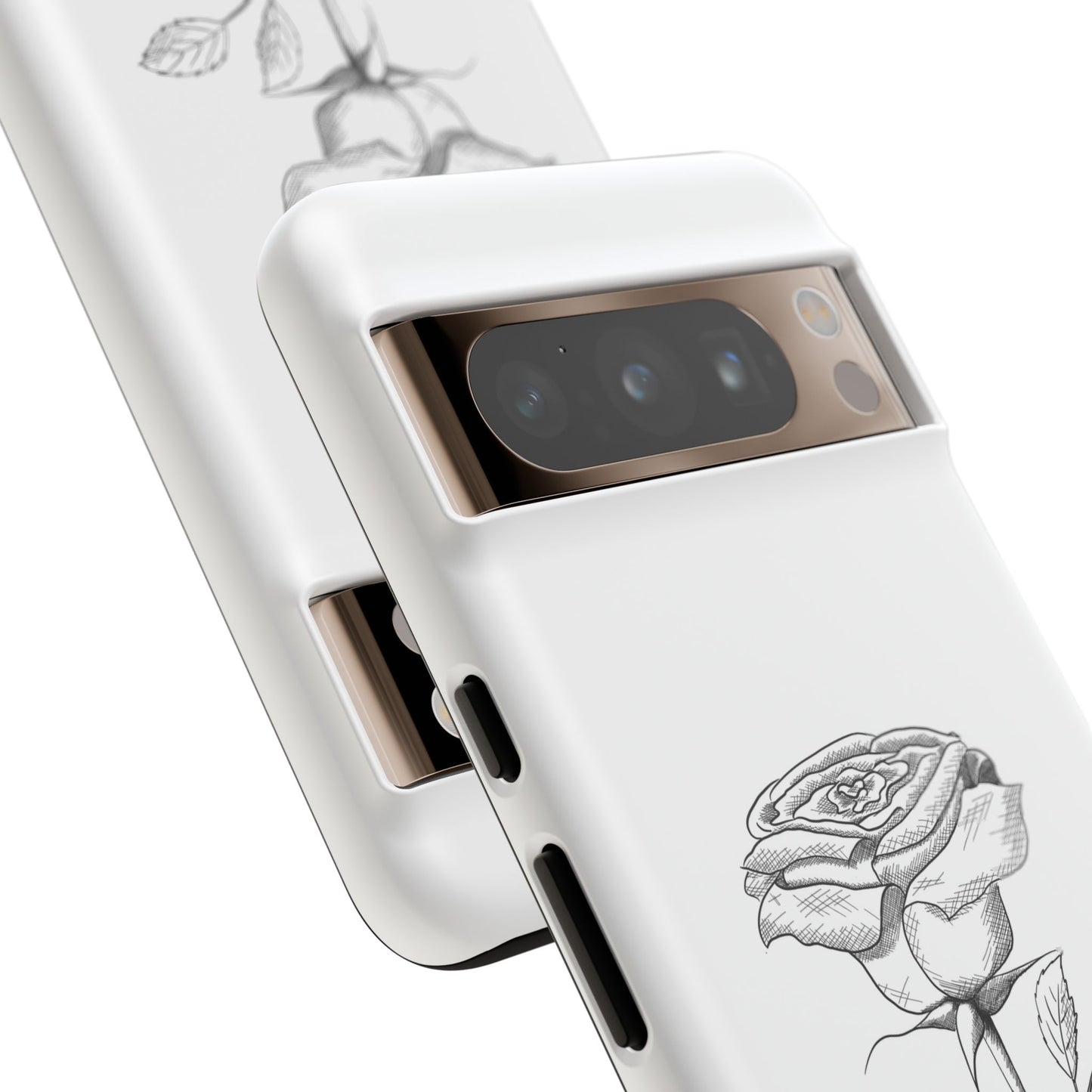 Elegant Floral Phone Case for Google Phones