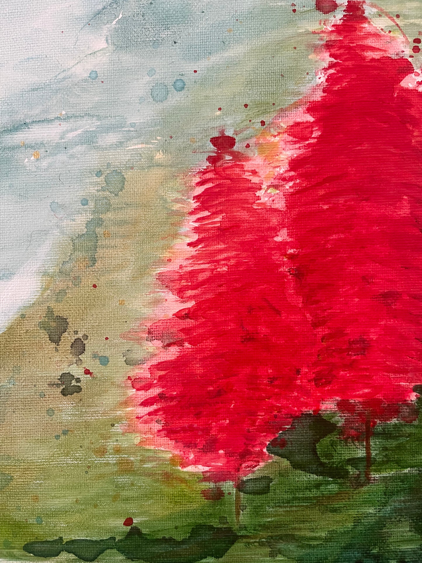 Where Stillness Blooms - Original Painting