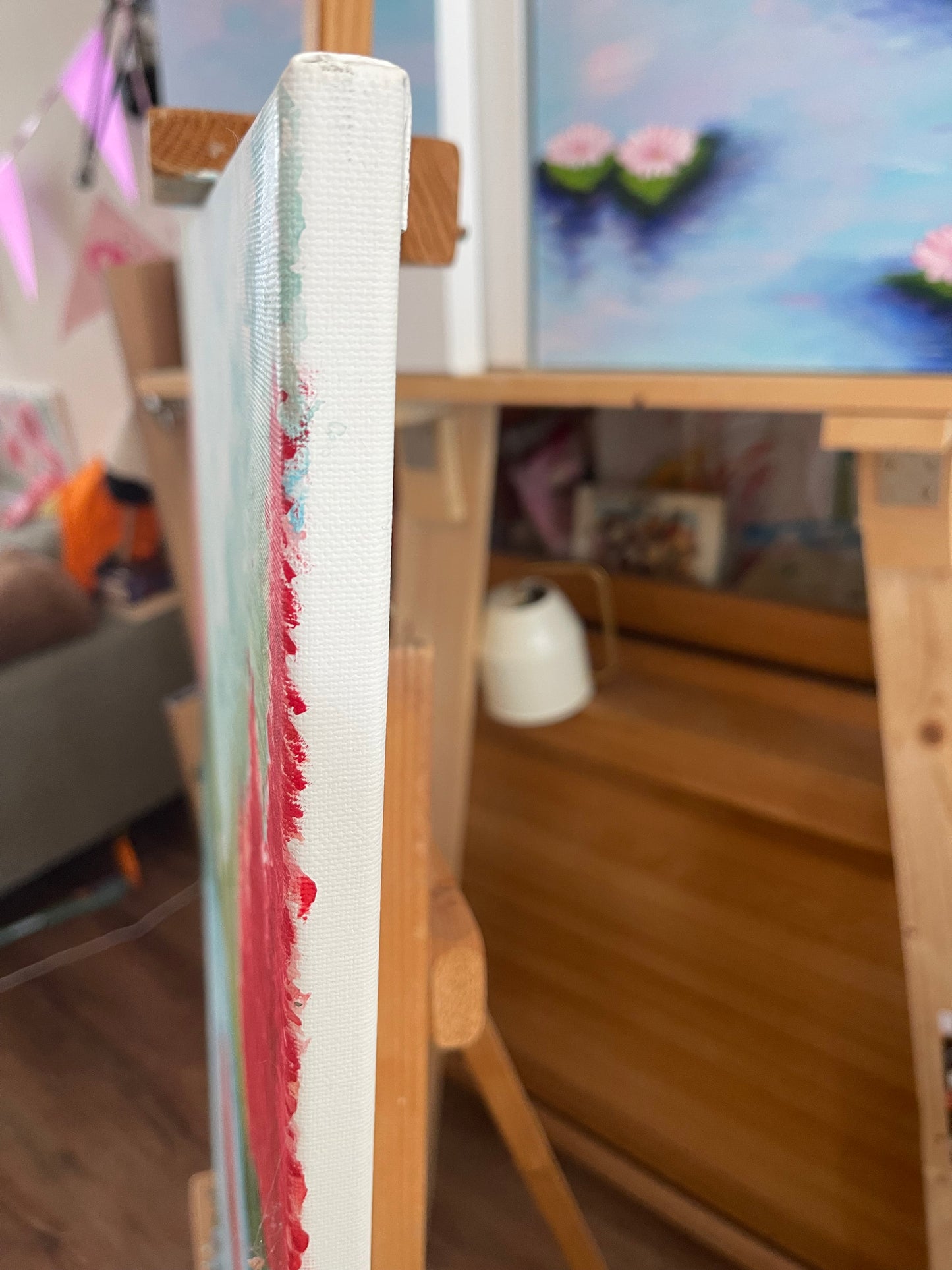 Where Stillness Blooms - Original Painting