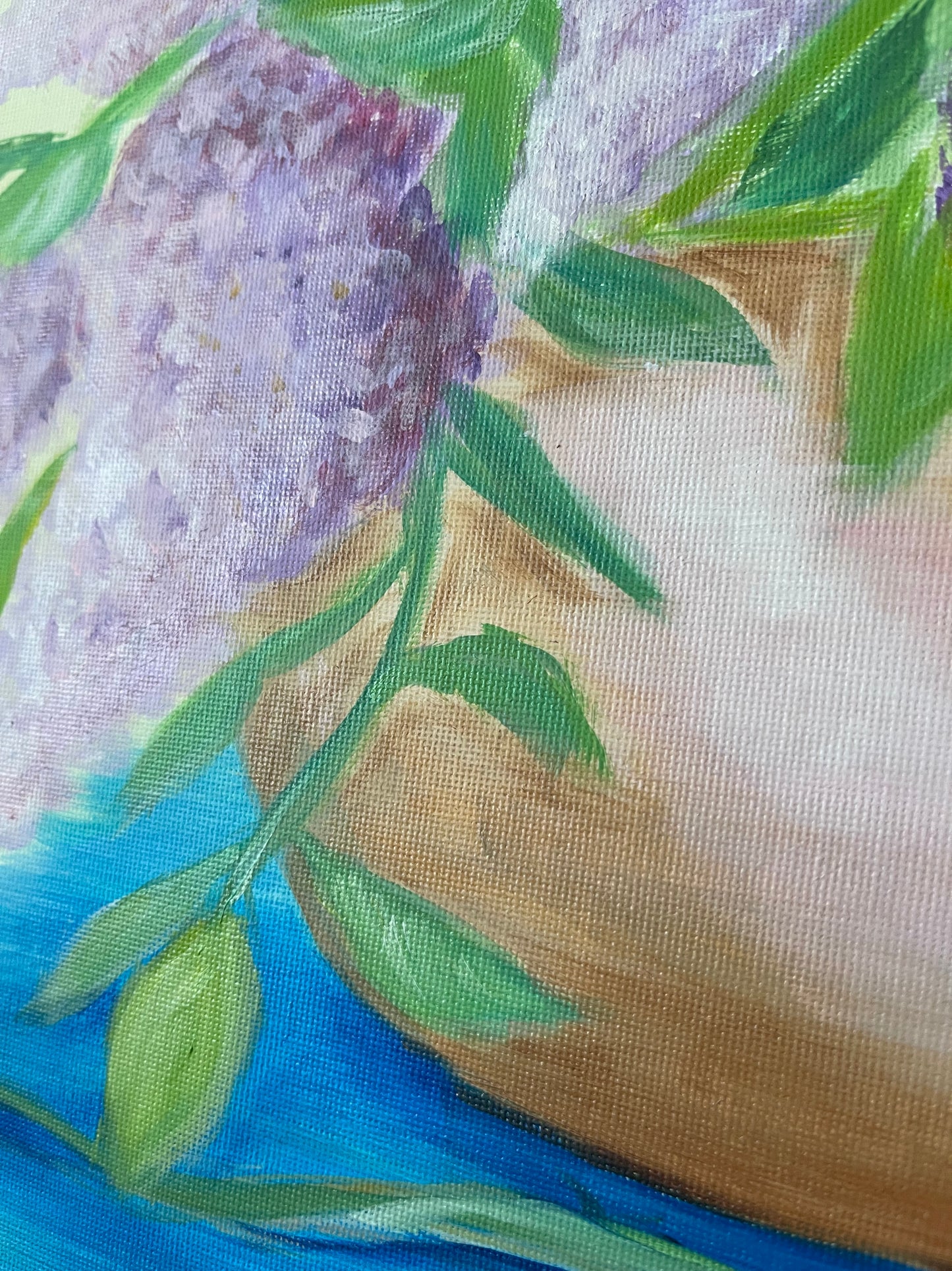 Lilac Reverie – Original Floral Painting