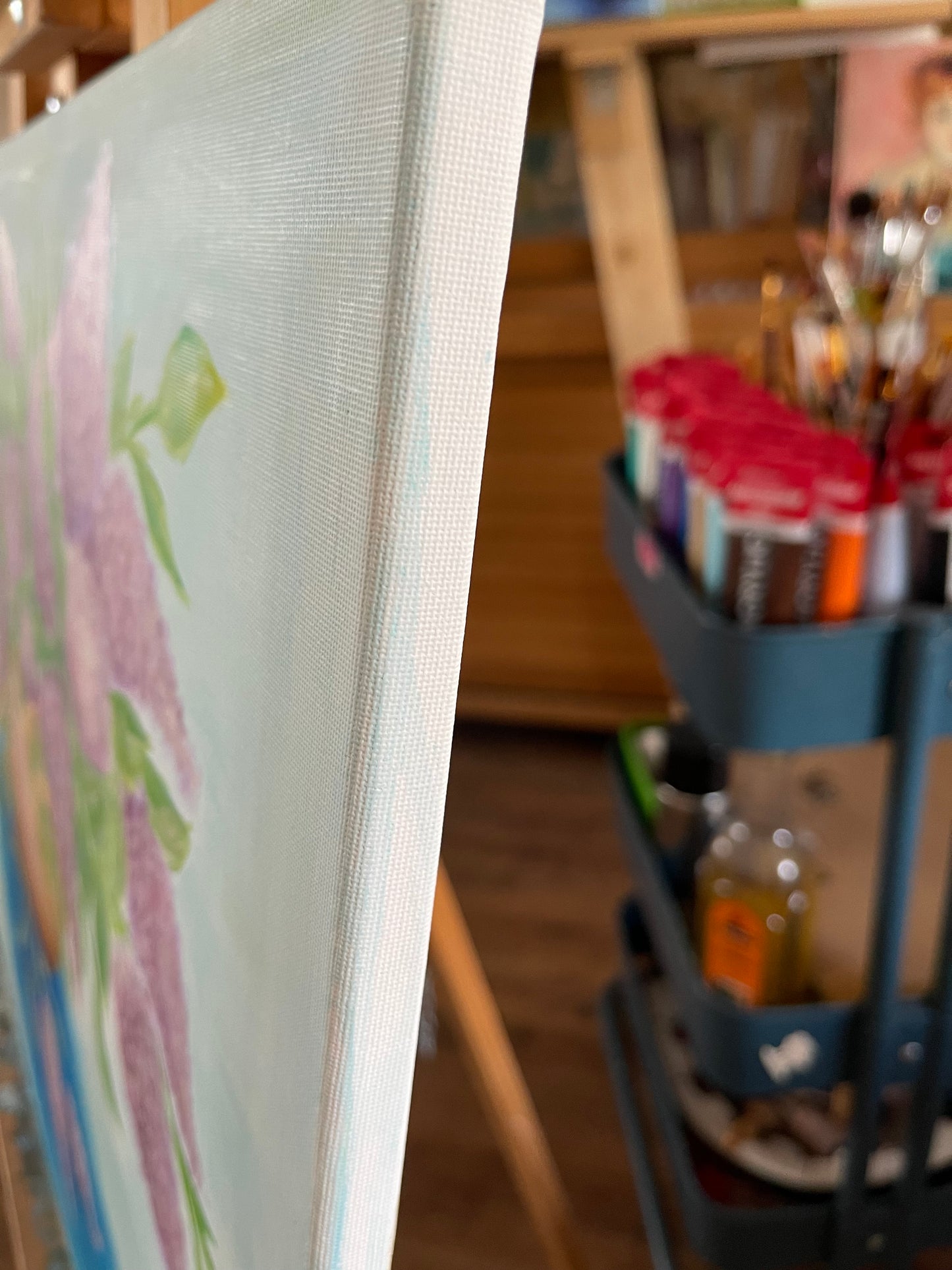 Lilac Reverie – Original Floral Painting